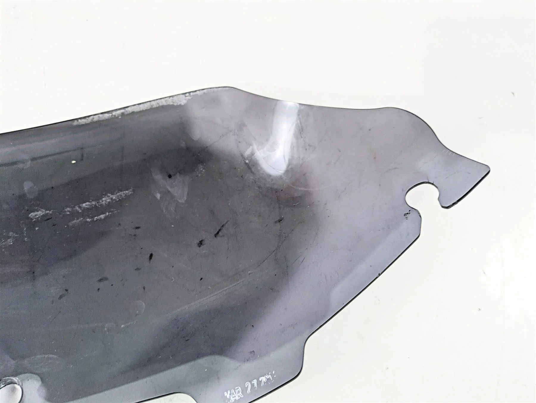 2011 Harley Touring FLHTCUSE CVO E-Glide Windshield Smoked 7 5/8" Tall - Image 10