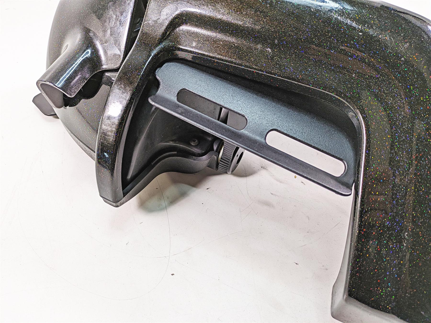 2011 Harley Touring FLTRU Road Glide Left Lower Leg Wind Fairing Cover 58816-05 - Image 12