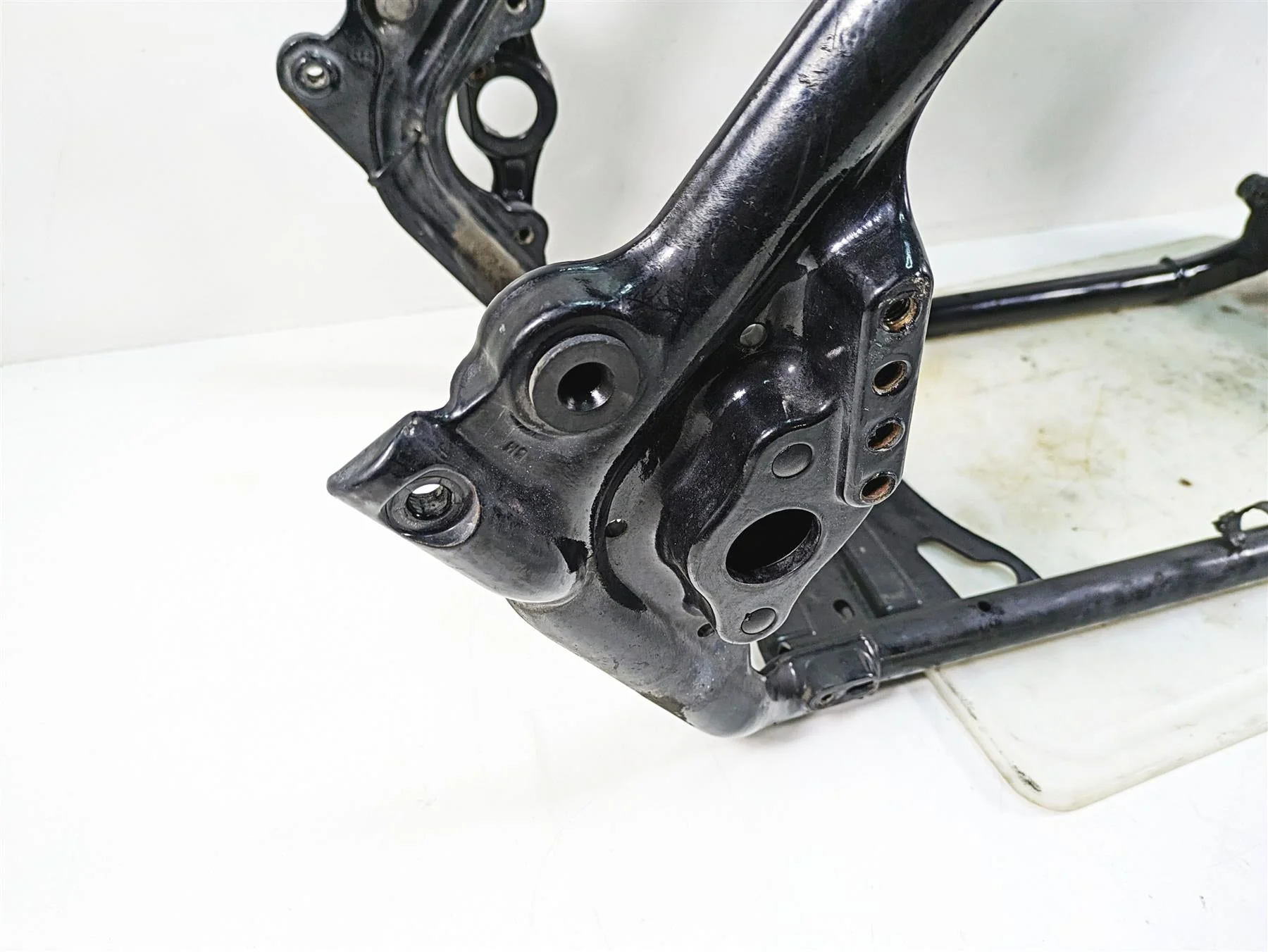 2011 Harley Touring FLTRU Road Glide Straight Main Frame Chassis With Clear Texas Title 47900-11BHP - Image 6