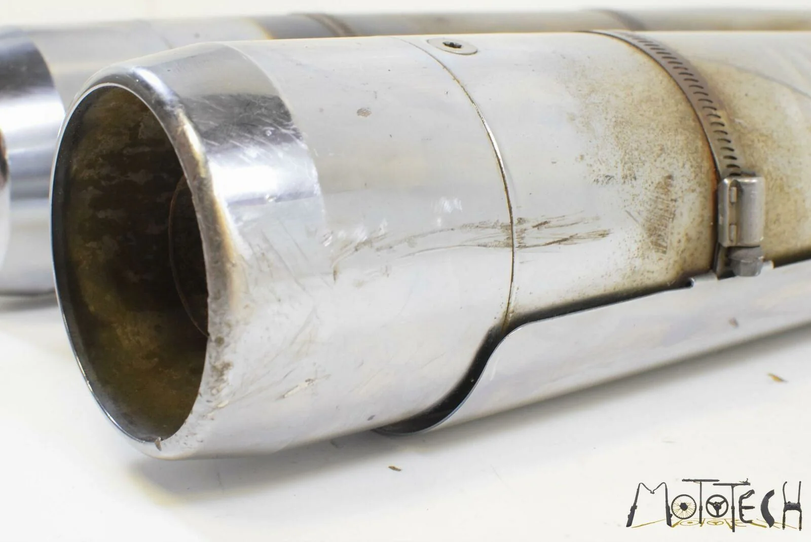 2011 Harley Touring FLTRU Road Glide Ultra Exhaust Pipe Muffler Silencer VIDEO - Image 5