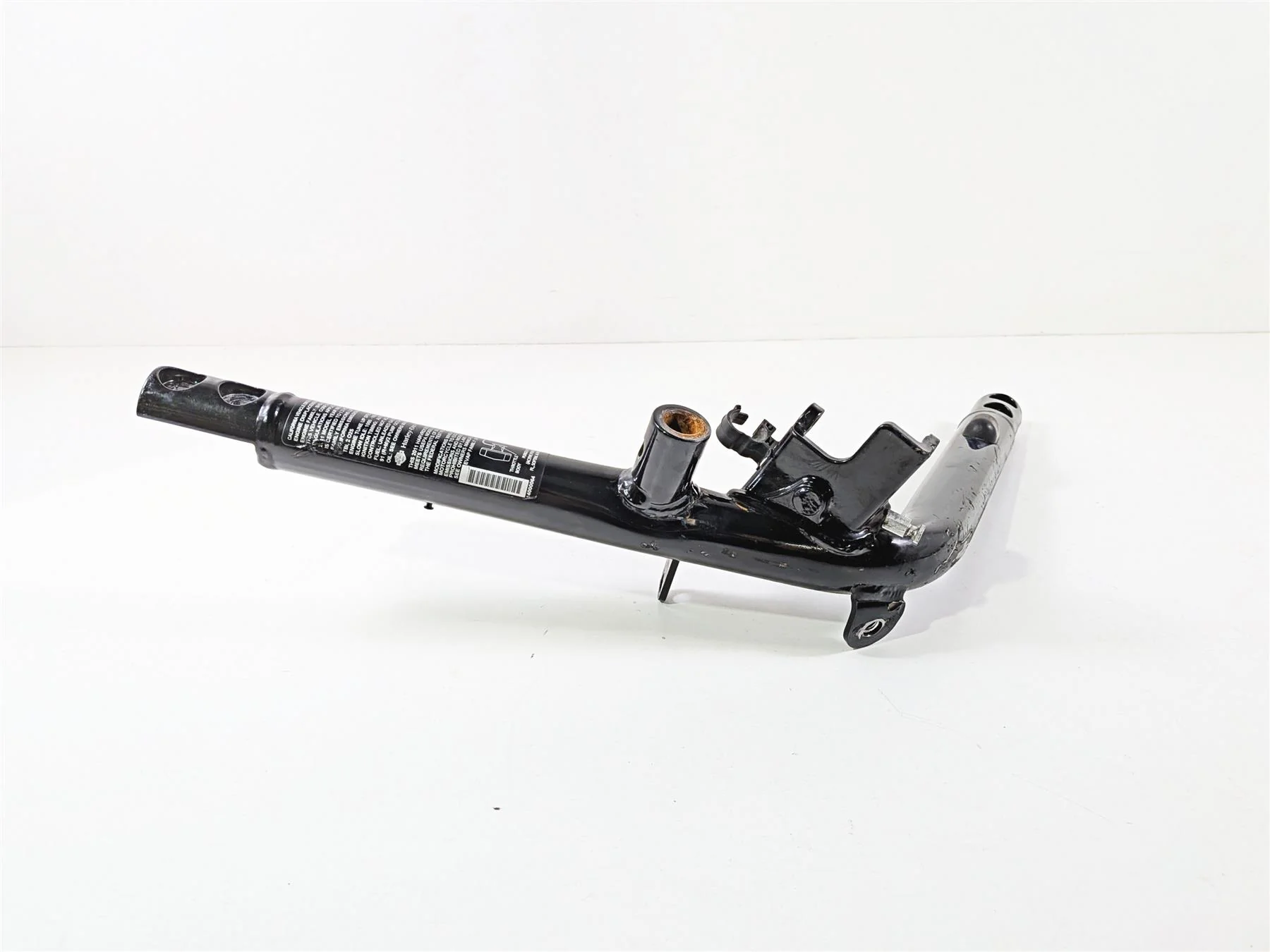2011 Harley VRSCDX Night Rod Left Front Frame Rail Downtube - Dent 47987-07BK - Image 4
