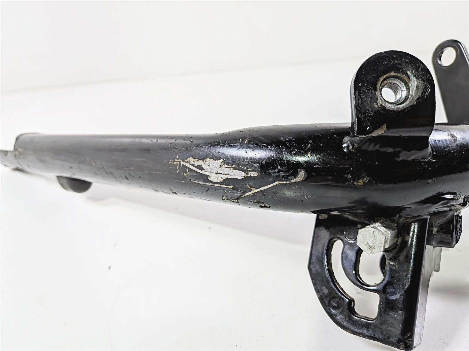 2011 Harley VRSCDX Night Rod Left Front Frame Rail Downtube - Dent 47987-07BK - Image 9