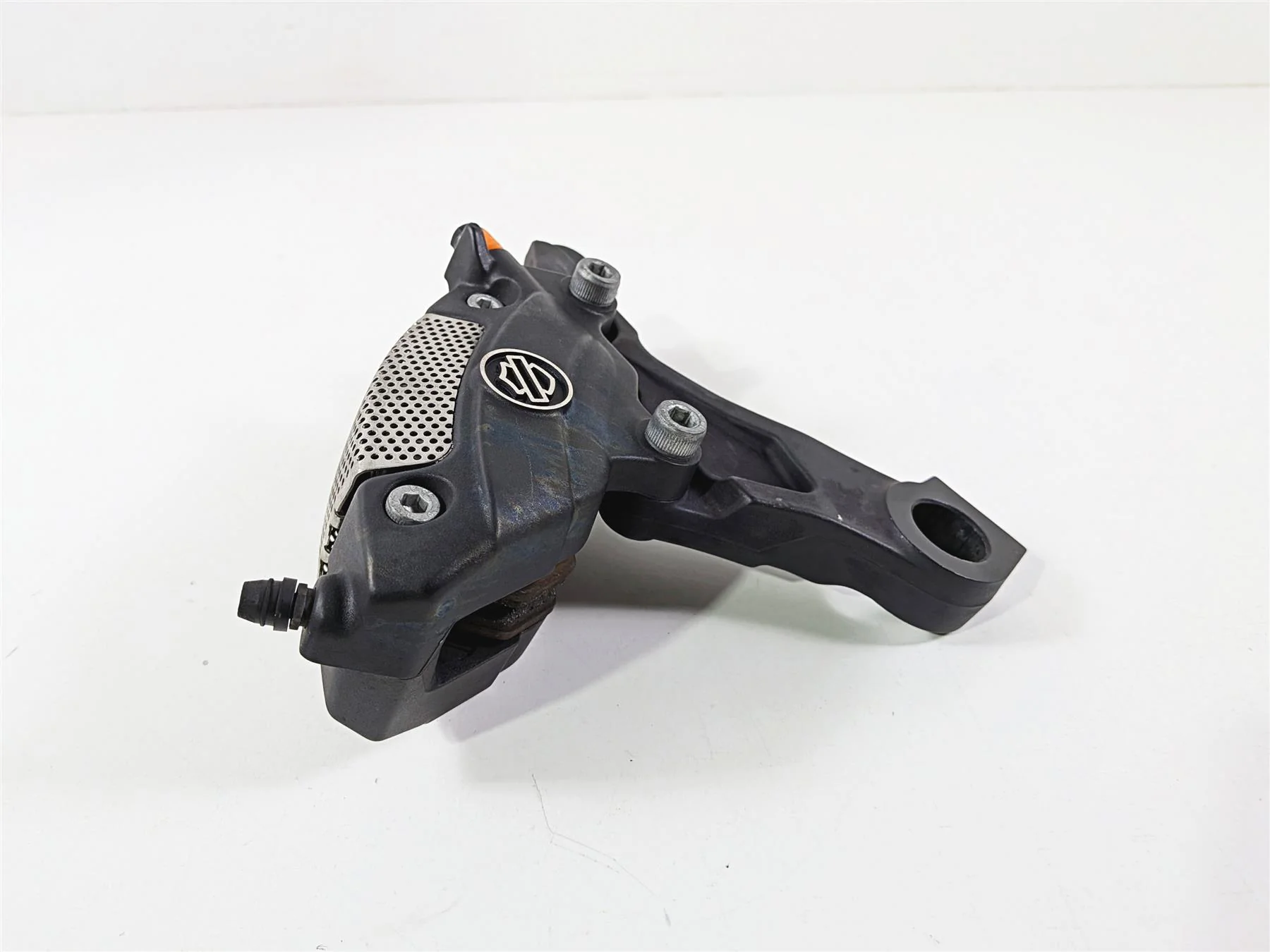 2011 Harley VRSCDX Night Rod Rear Brembo Brake Caliper & Bracket 43050-08 - Image 3