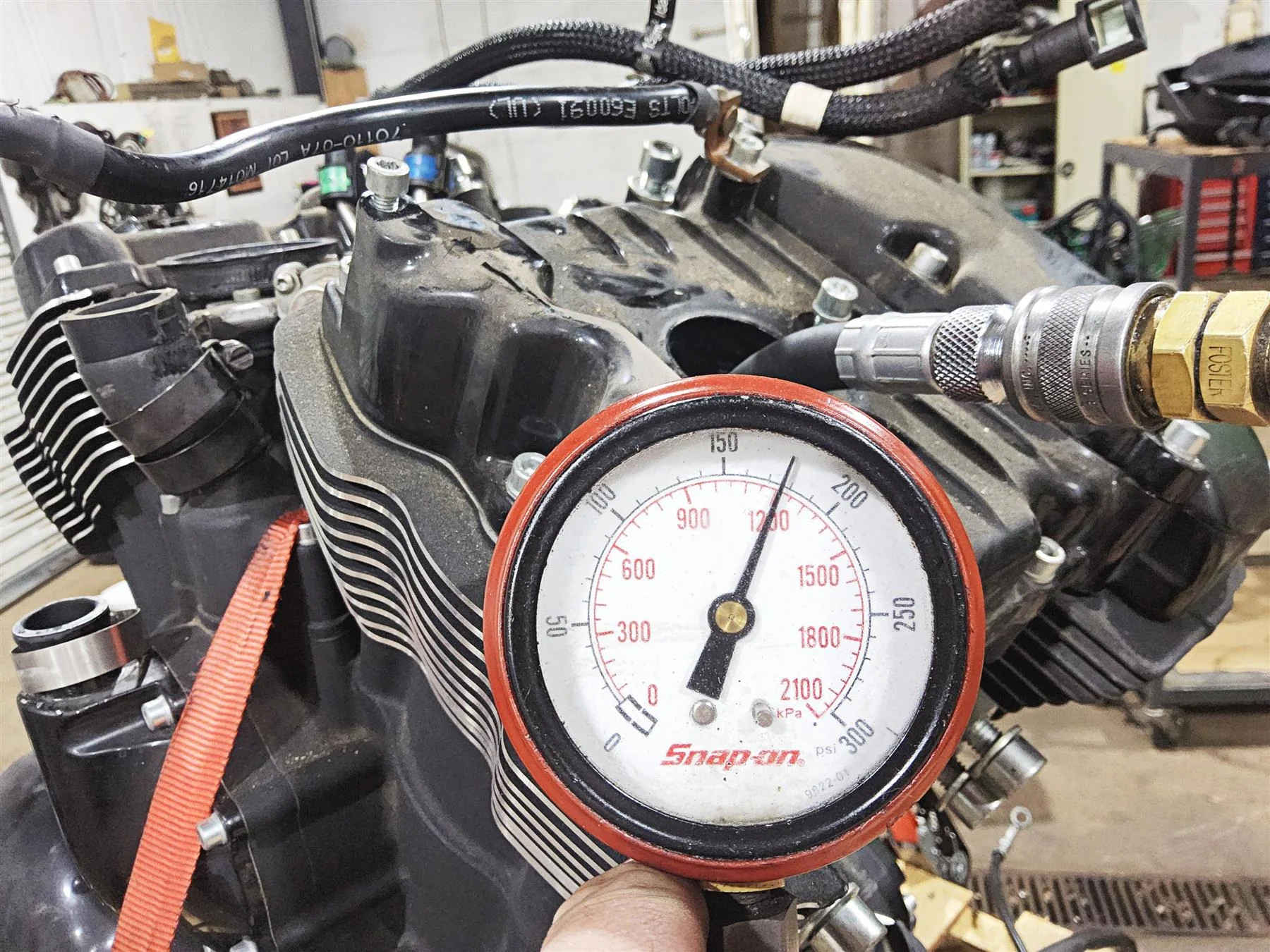 2011 Harley VRSCDX Night Rod Running 1250 Engine Transmission 5k Only 19569-11KC - Image 2