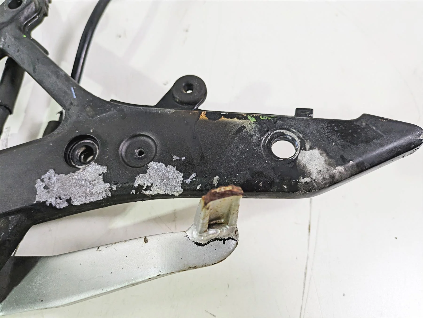 2011 Kawasaki EX650R Ninja Right Foot Peg Brake Pedal & Master Set 5063-0523-18R - Image 6