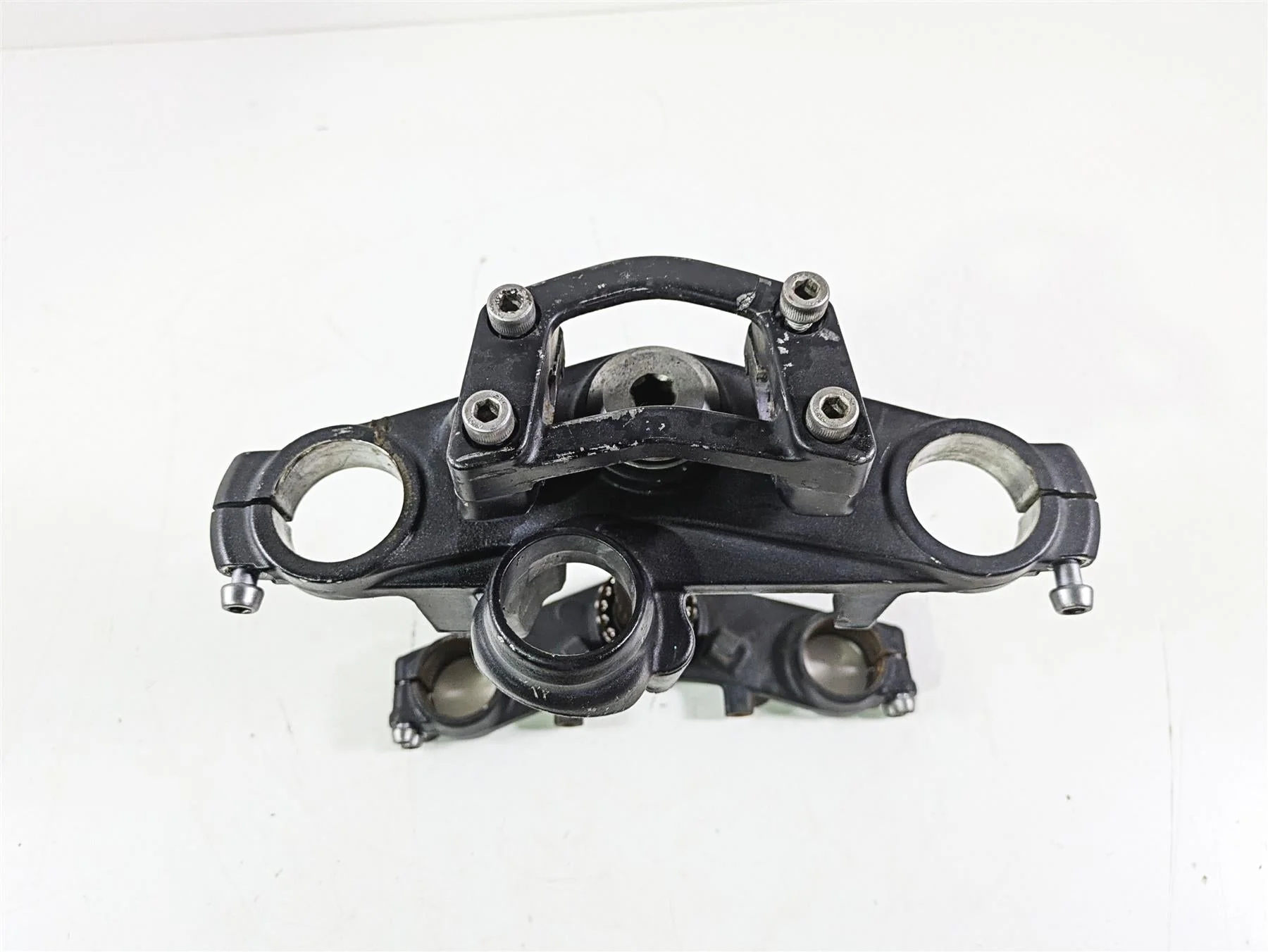 2011 Kawasaki EX650R Ninja Straight Upper Lower Triple Tree Set 44037-0100 - Image 5