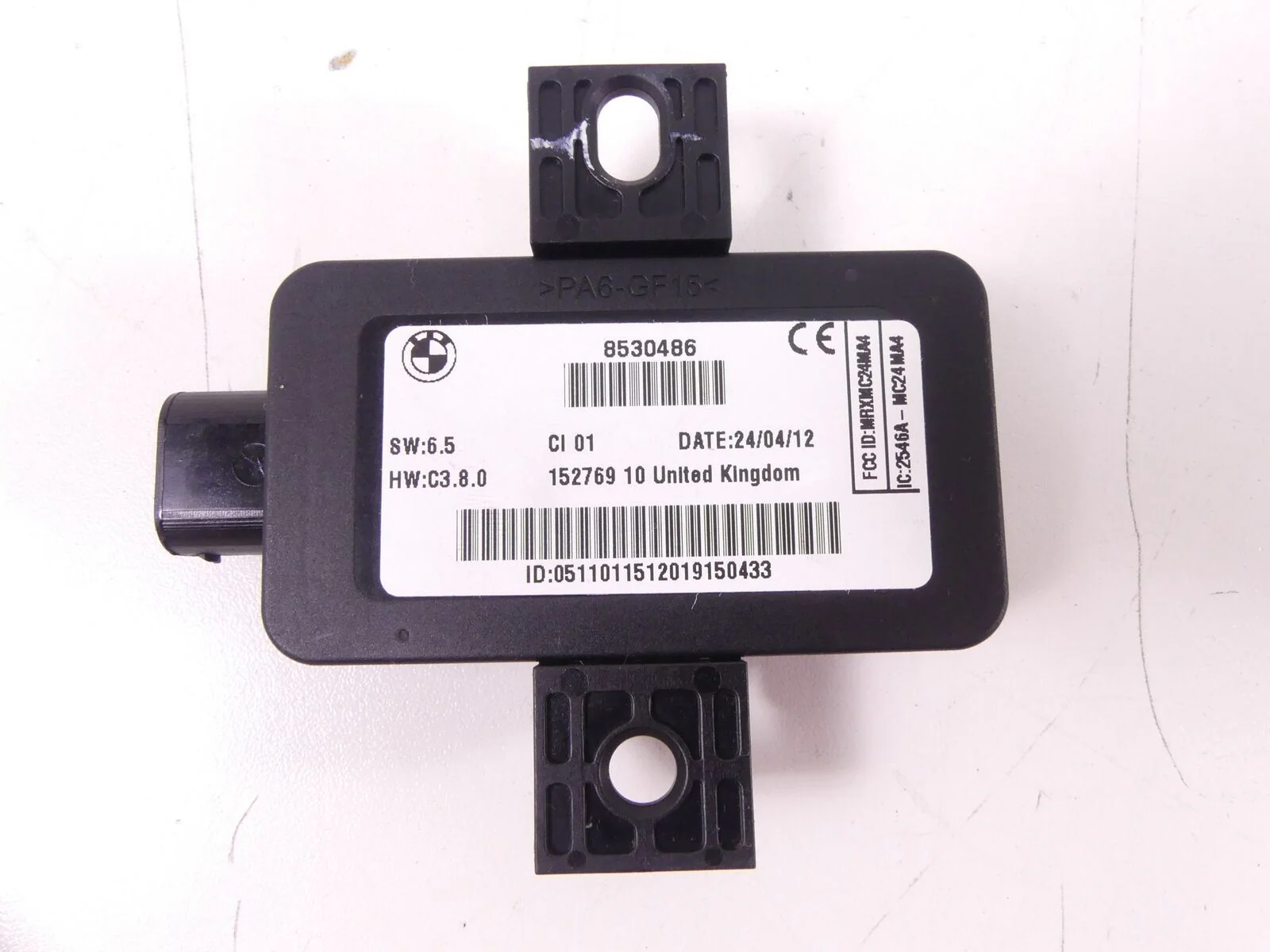 2012 BMW K1600GTL K48 Rdc Tire Pressure Module & Sensors 65758546222 36318532732 - Image 7