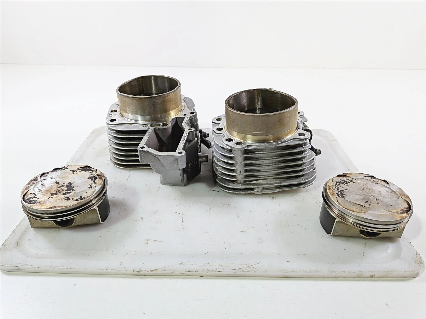 2012 BMW R1200R K27 Cylinder Piston Jug Set -Good Compr 11117721955 11117721956 - Image 7