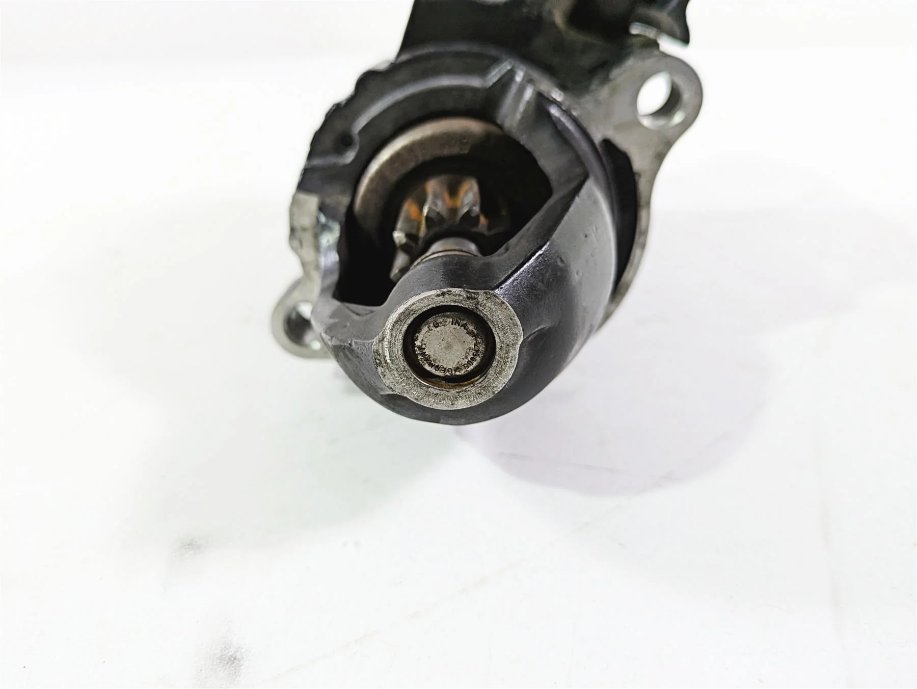 2012 BMW R1200R K27 Engine Starter Motor & Cover 12317691956 - Image 10