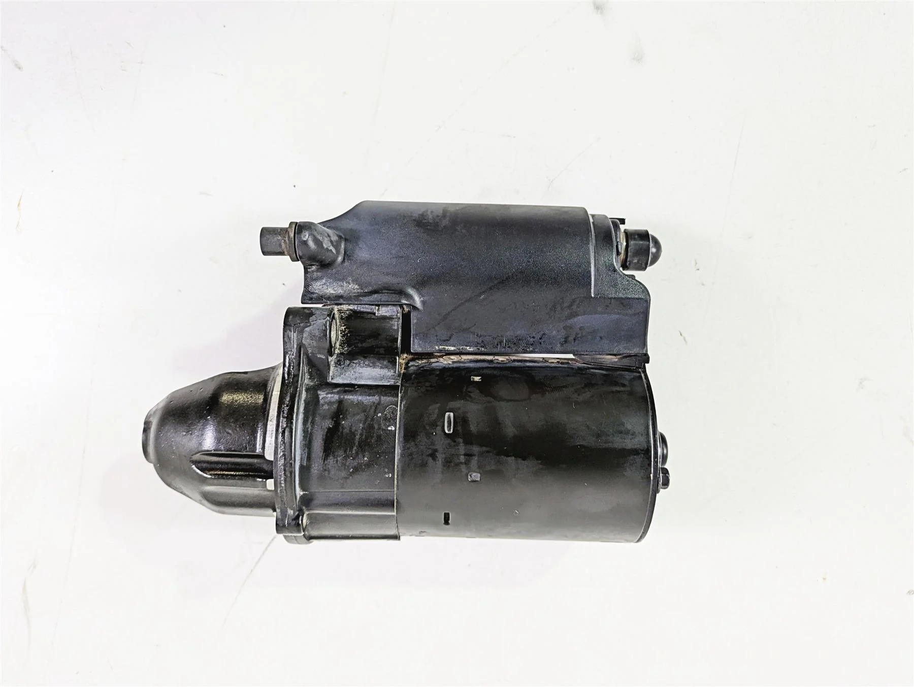 2012 BMW R1200R K27 Engine Starter Motor & Cover 12317691956 - Image 5