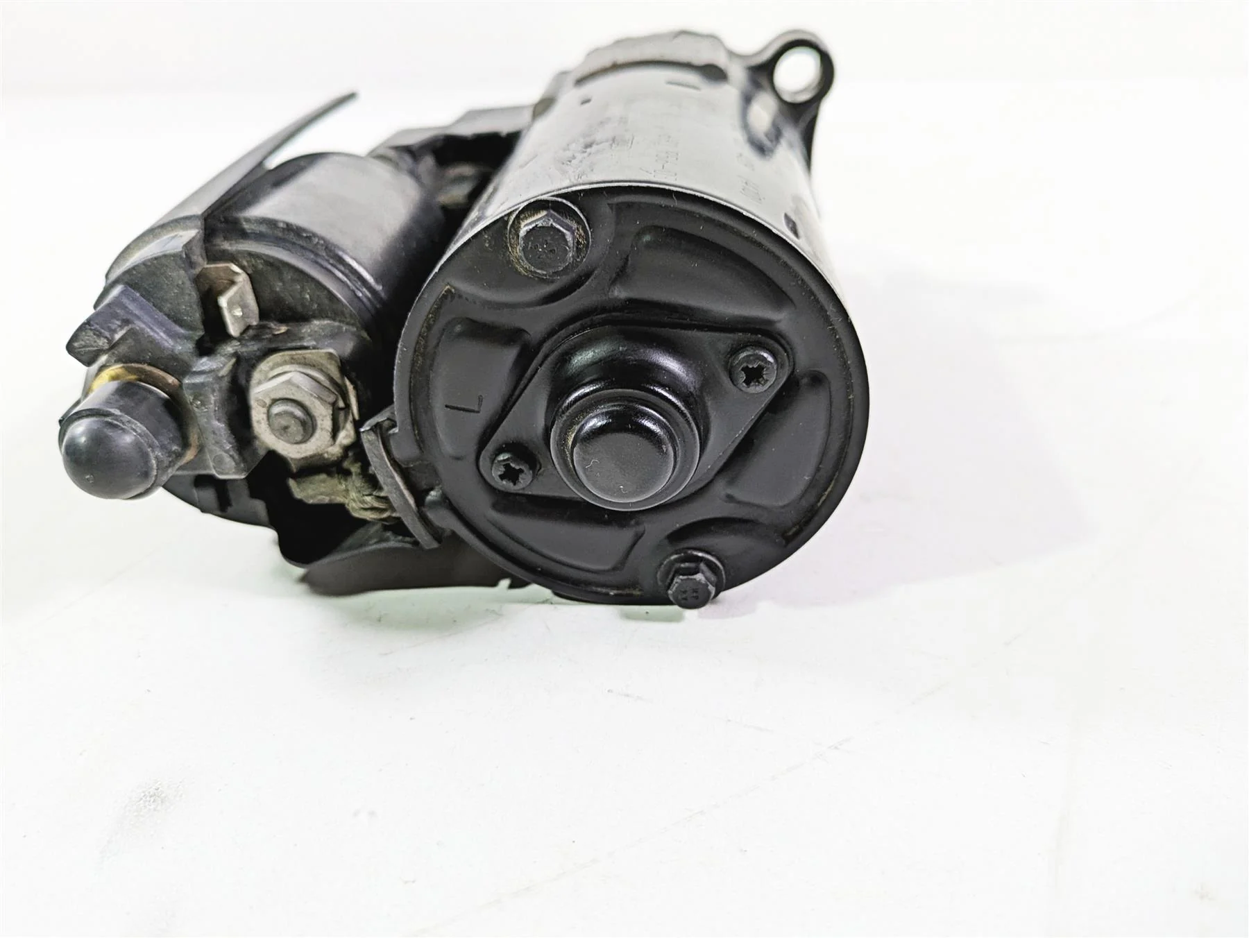2012 BMW R1200R K27 Engine Starter Motor & Cover 12317691956 - Image 9
