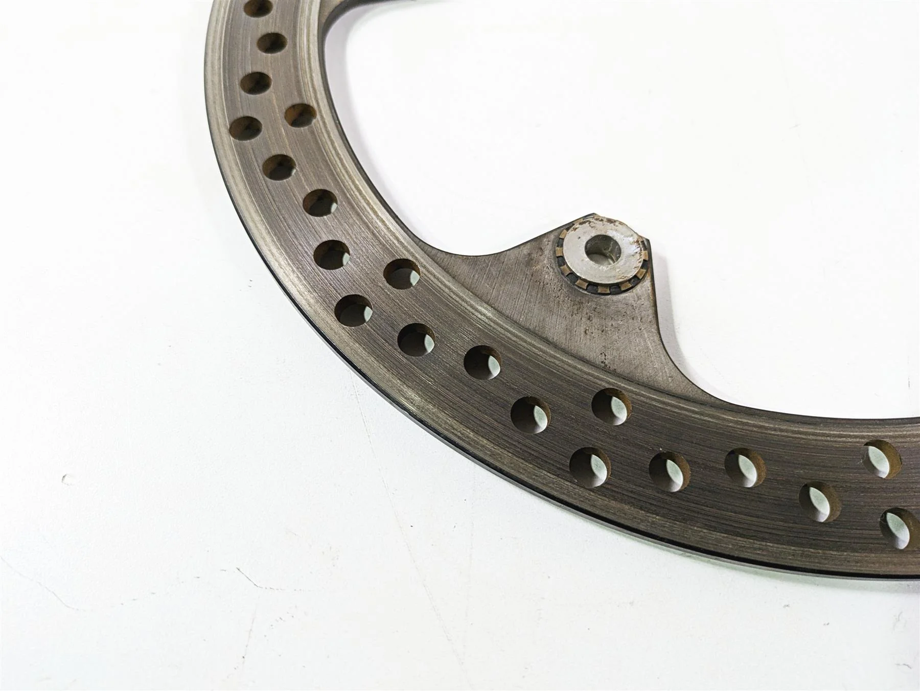 2012 BMW R1200R K27 Front Brake Disc Rotor Set 34117701459 - Image 9