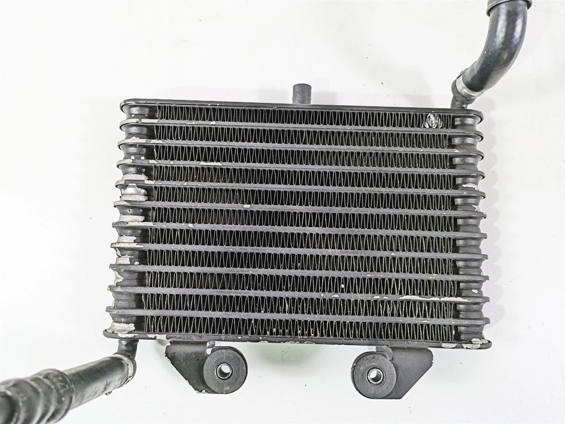2012 BMW R1200R K27 Oil Cooler + Lines & Cover 17217722188 17217728347 - Image 5