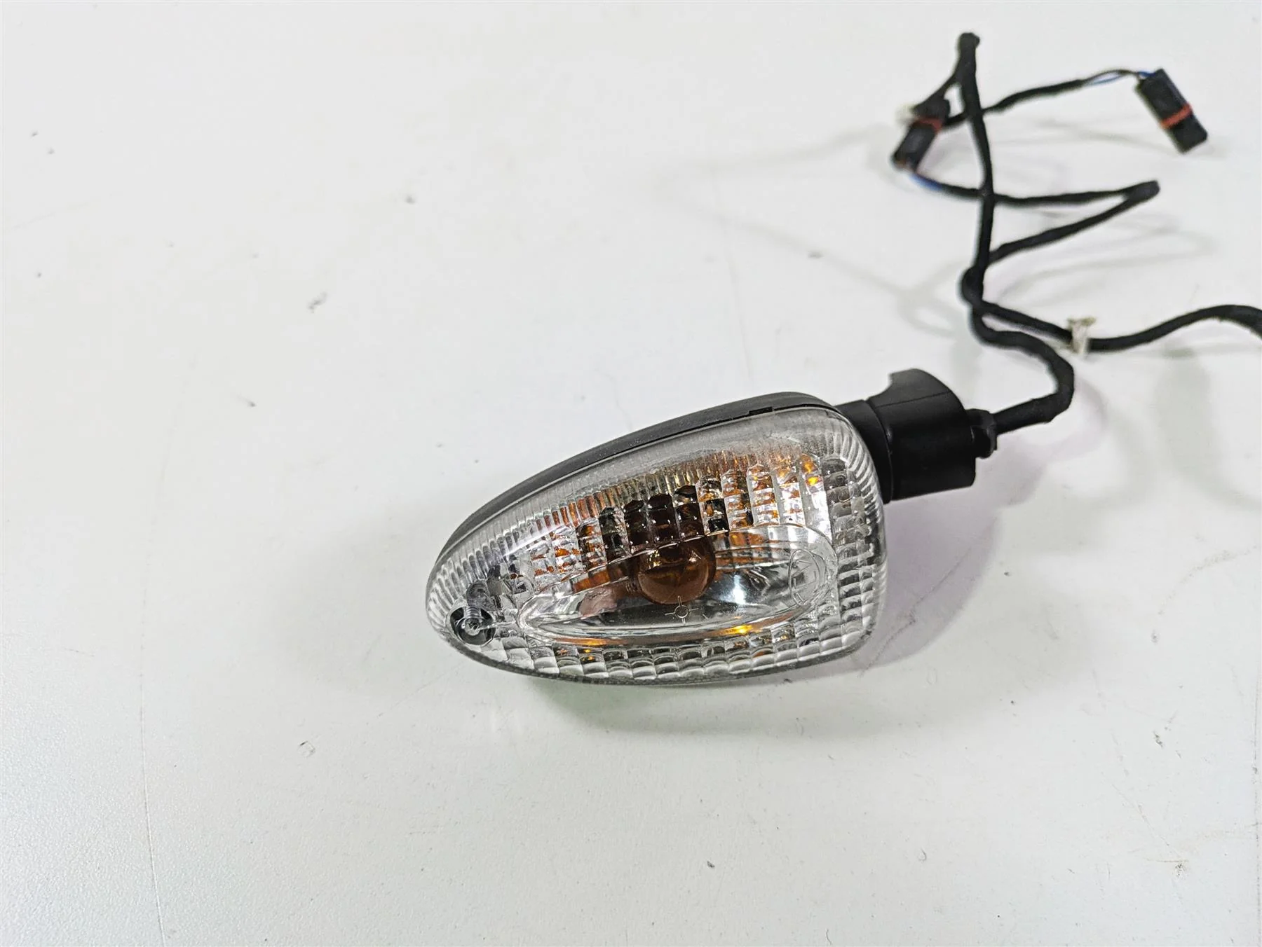 2012 BMW R1200R K27 Rear Blinker Turn Signal Set 63137667771 63137667772 - Image 6