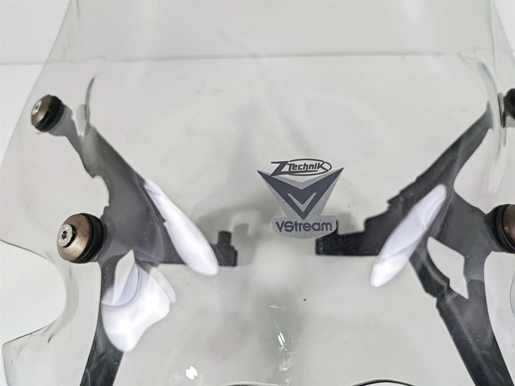 2012 BMW R1200R K27 Ztechnik Vstream Windshield + Mount & Cover Set Z2442 - Image 6
