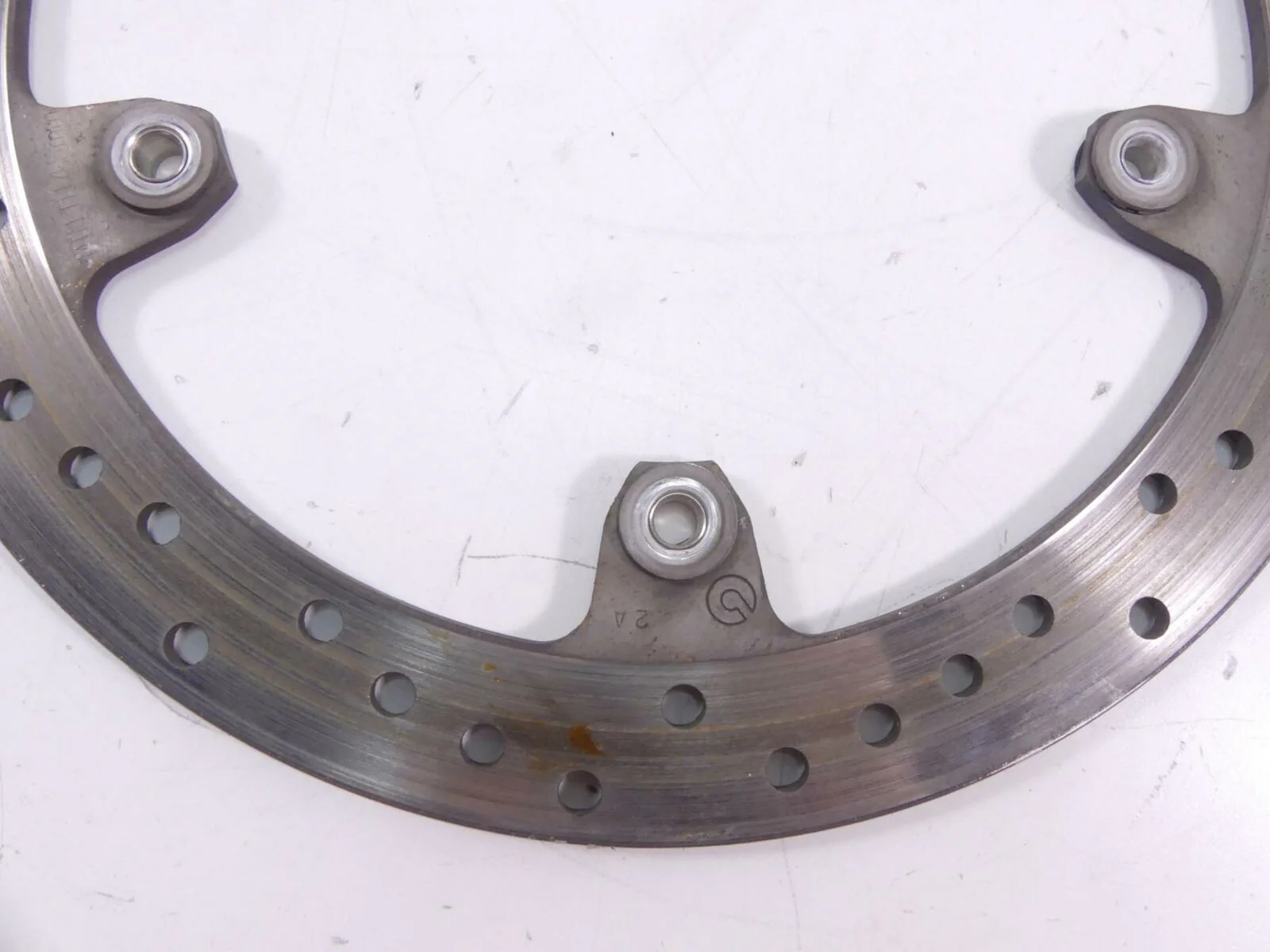 2012 BMW S1000RR K46 Front Left Right Brembo Brake Disc Rotos  320Mm 34117723493 - Image 3