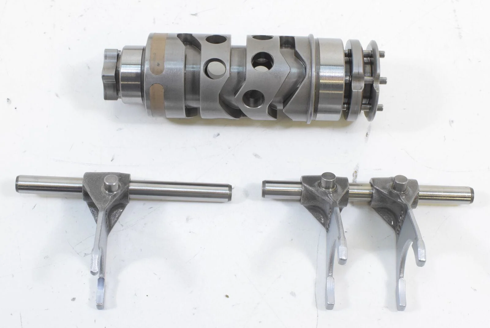 2012 Ducati Hypermotard 1100 Evo SP Transmission Shift Shaft Gears 15020632A - Image 10
