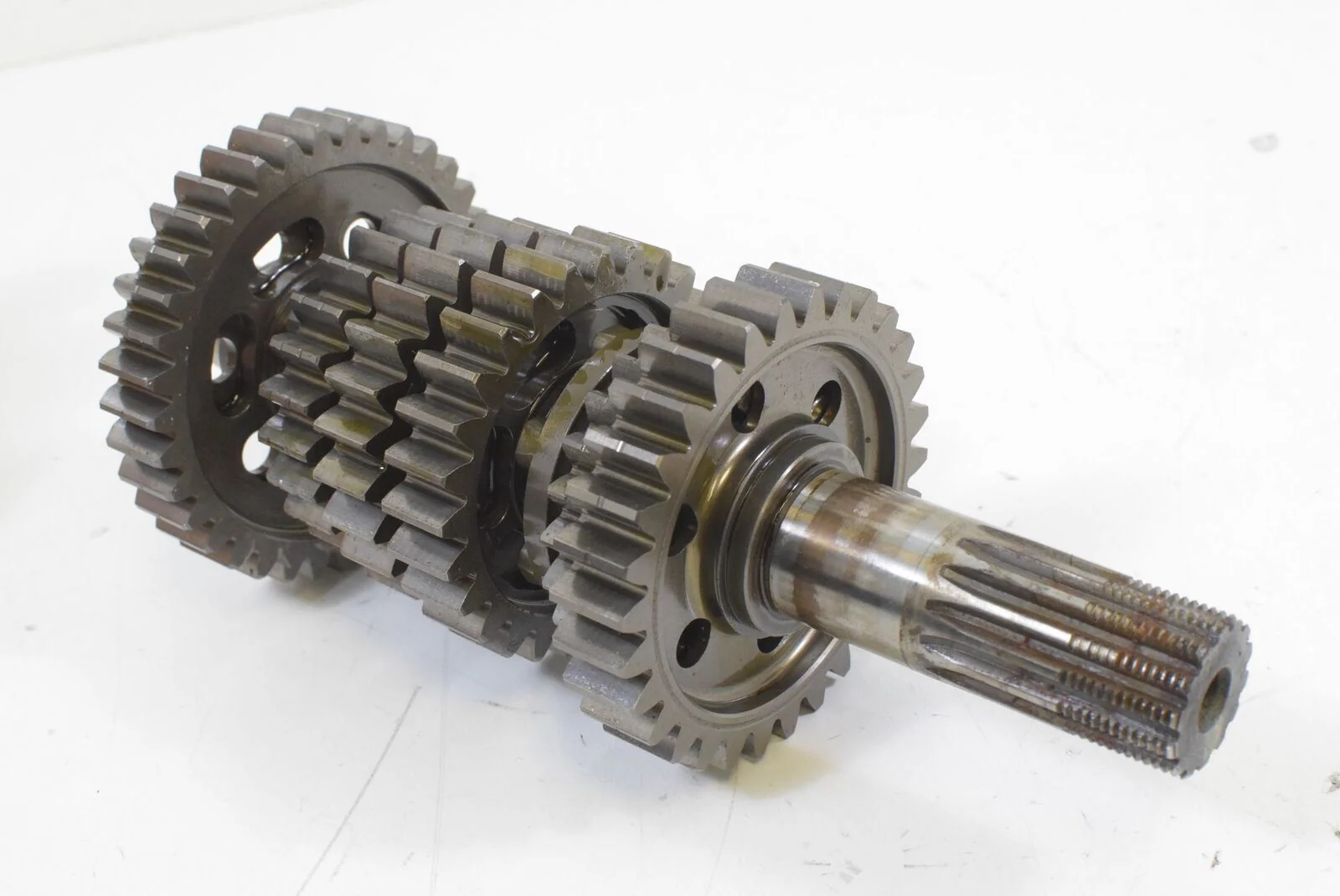 2012 Ducati Hypermotard 1100 Evo SP Transmission Shift Shaft Gears 15020632A - Image 7