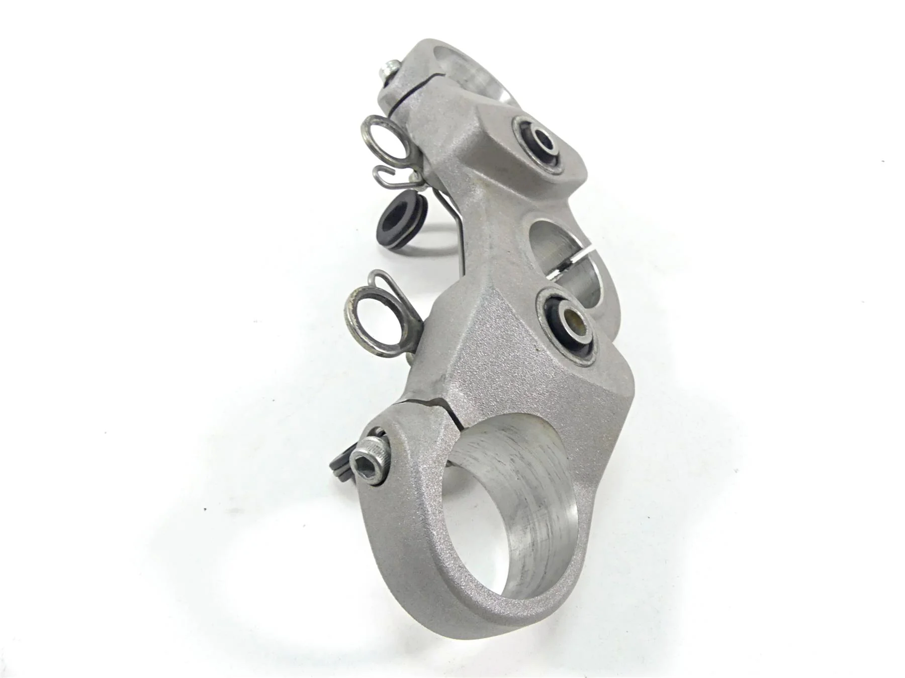 2012 Ducati Monster 1100 EVO Upper 50mm Triple Tree Steering Clamp 34120681A - Image 11