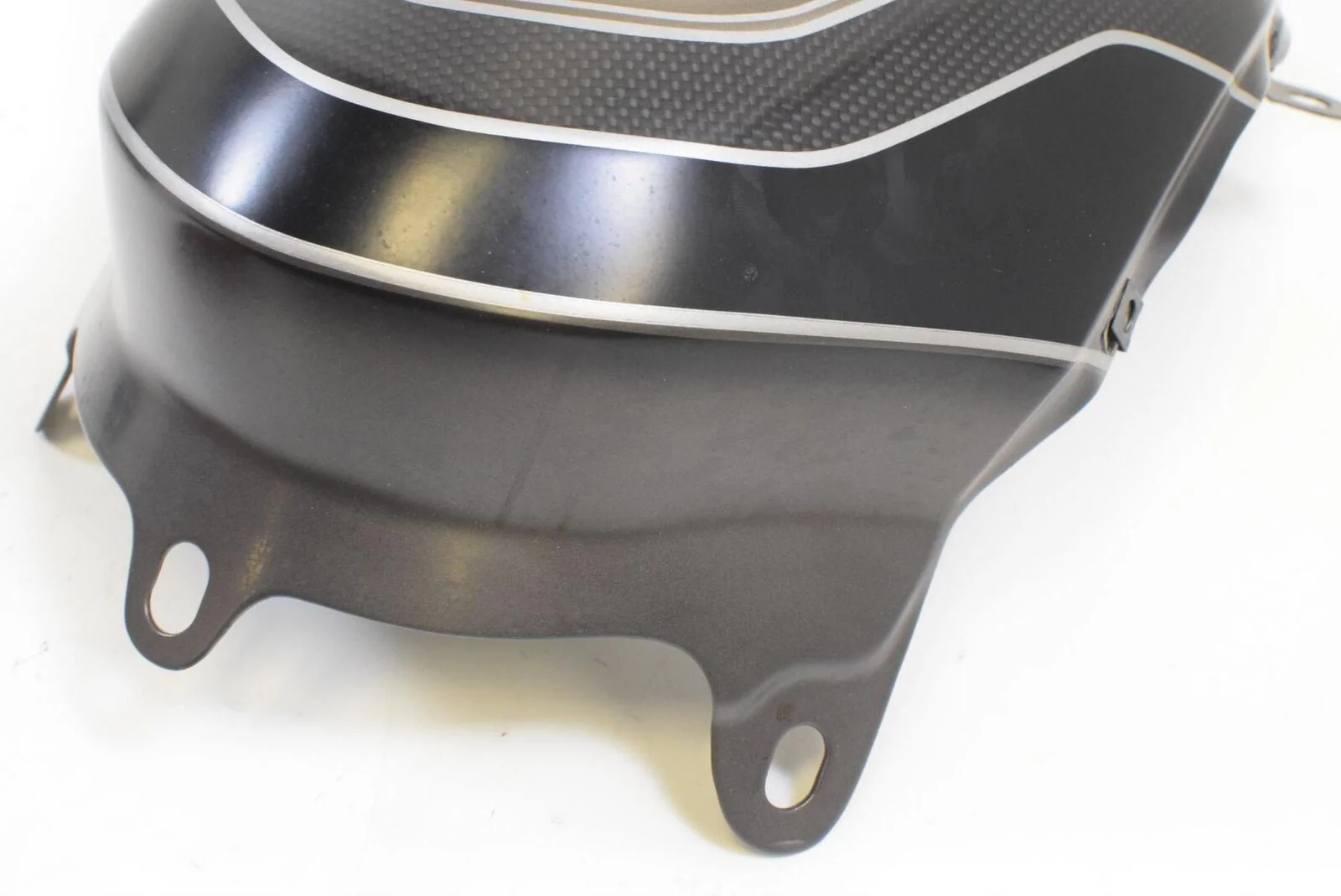 2012 Ducati Multistrada 1200S CABRON FIBER Tank Cover Cowl Fairing 96901610B - Image 11