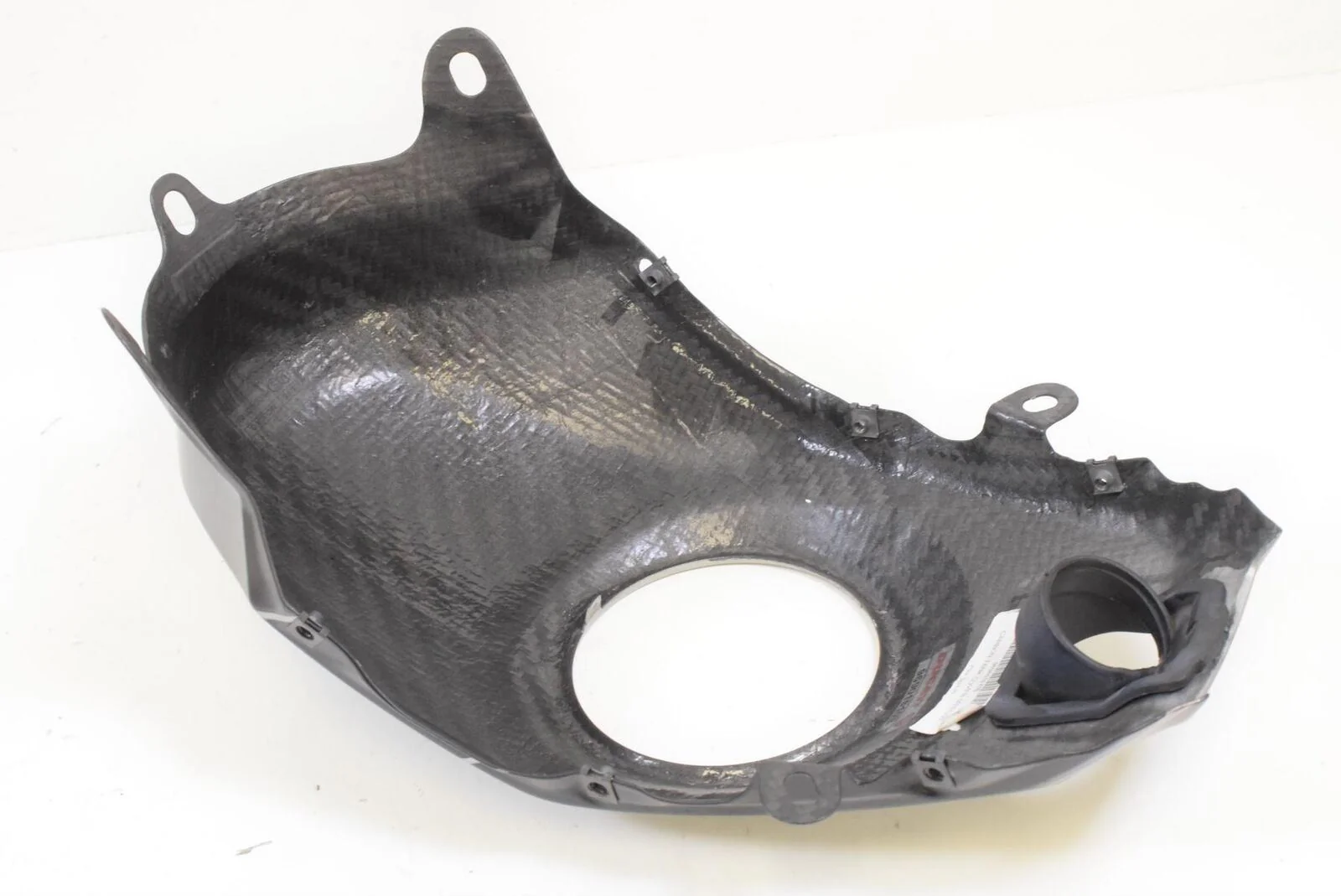 2012 Ducati Multistrada 1200S CABRON FIBER Tank Cover Cowl Fairing 96901610B - Image 6