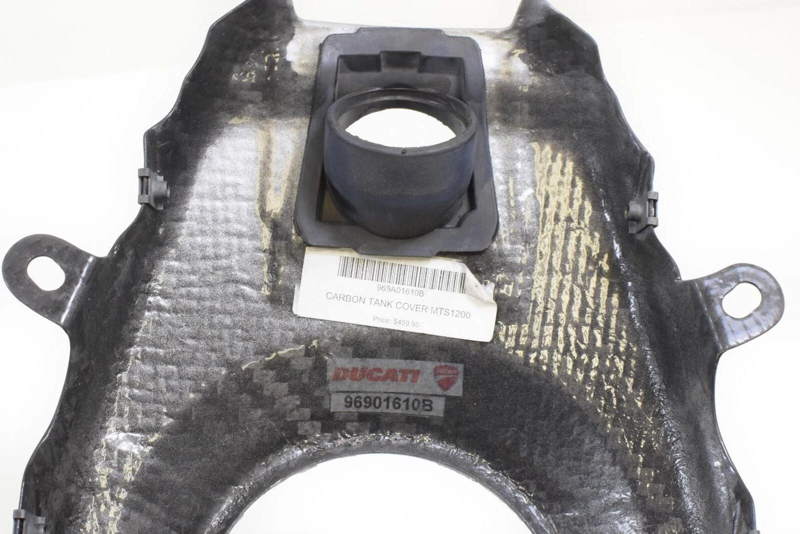 2012 Ducati Multistrada 1200S CABRON FIBER Tank Cover Cowl Fairing 96901610B - Image 8