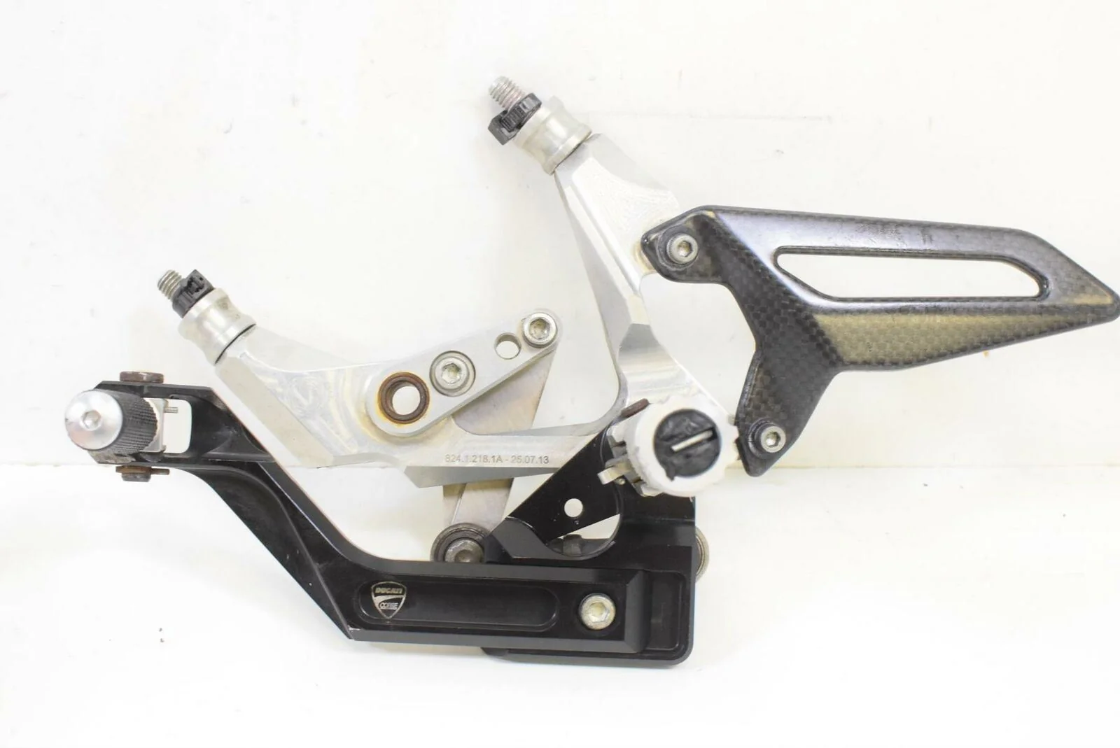 2012 Ducati Panigale 1199S Corse Rearset Footpeg Foot Peg Rest Set 96451111B - Image 12