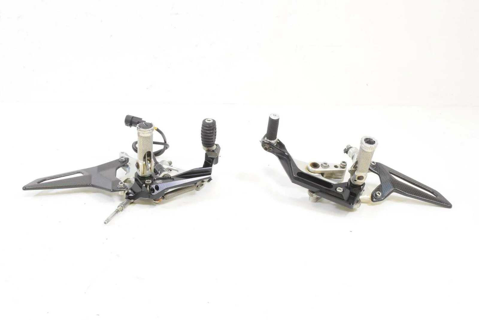 2012 Ducati Panigale 1199S Corse Rearset Footpeg Foot Peg Rest Set 96451111B - Image 4