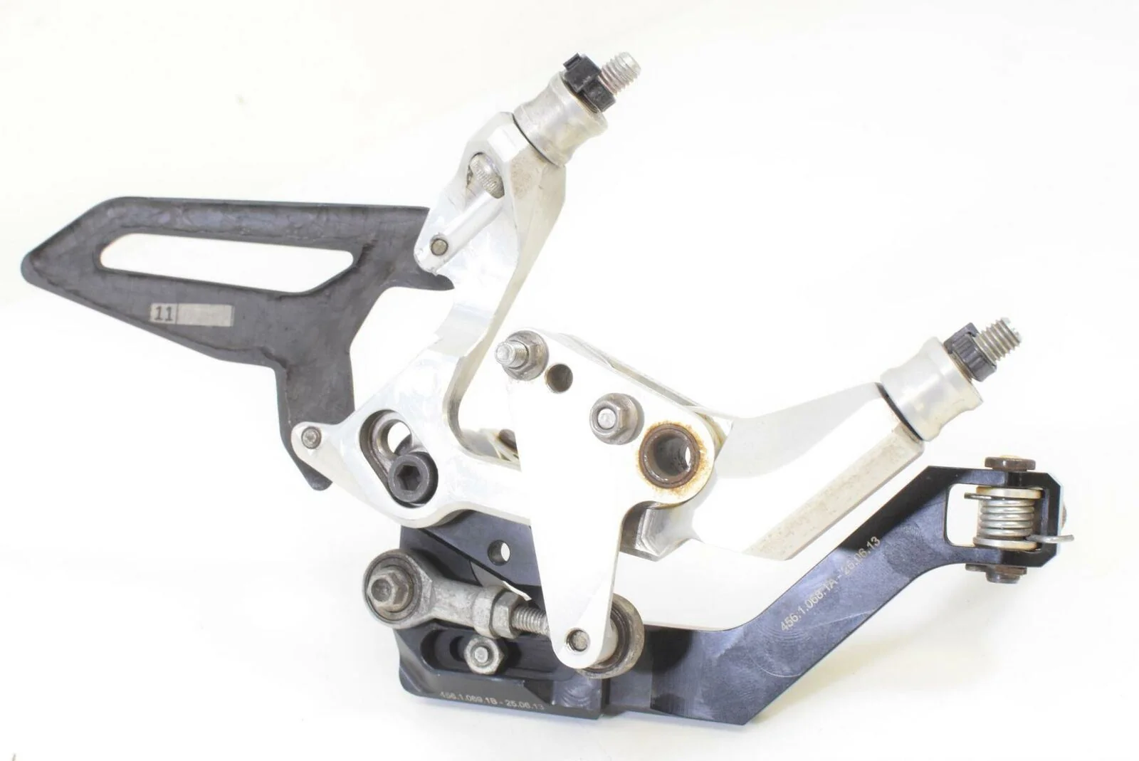 2012 Ducati Panigale 1199S Corse Rearset Footpeg Foot Peg Rest Set 96451111B - Image 8