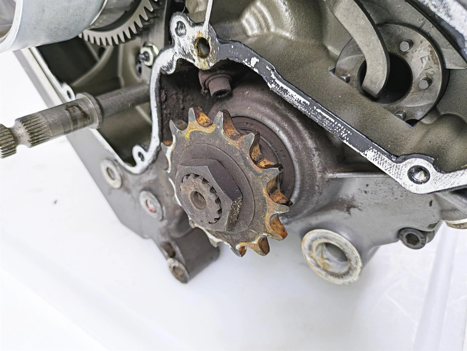 2012 Ducati Streetfighter 848 Bottom End Engine Crank Case Shaft Set 22522851A - Image 10