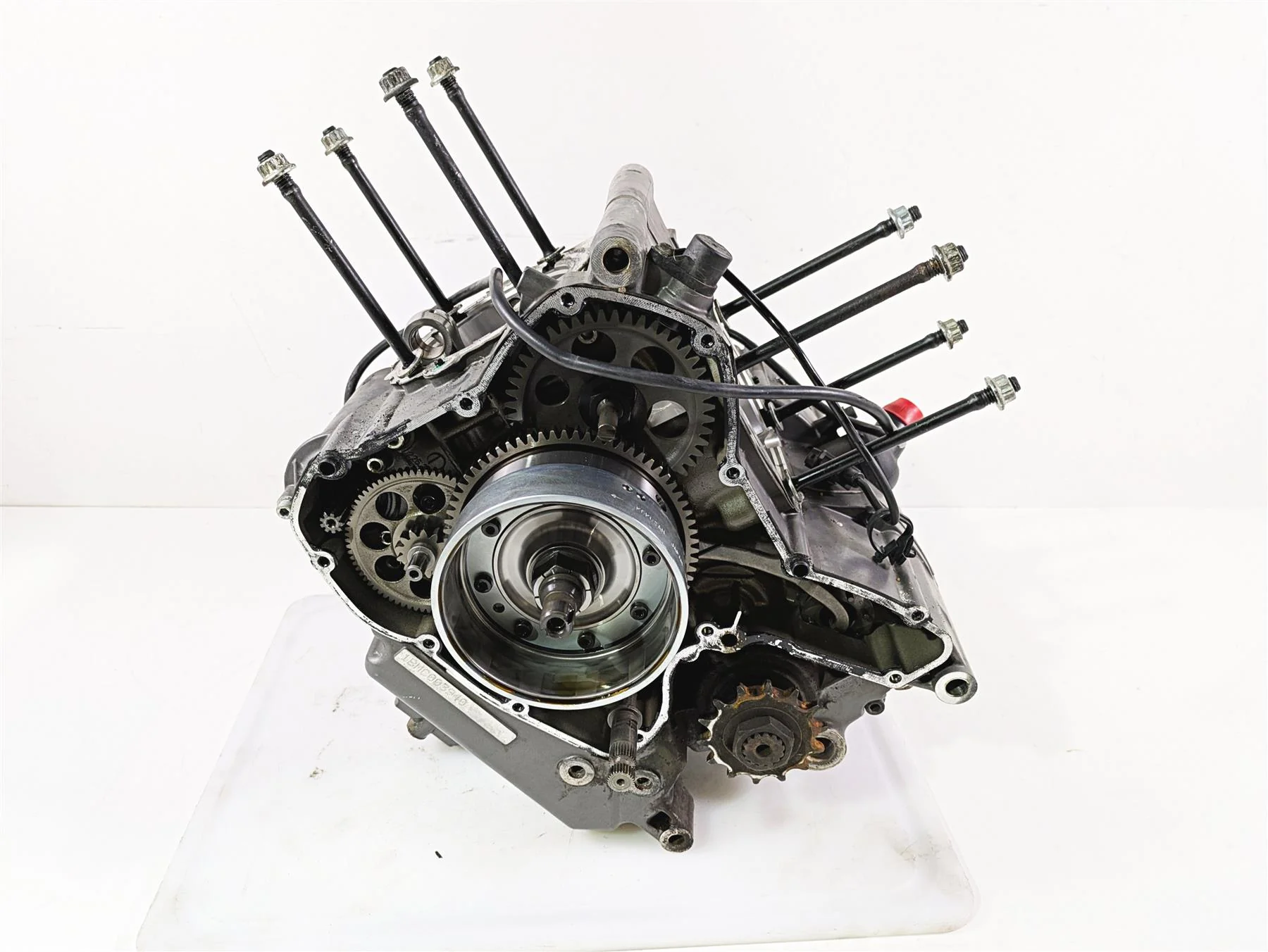 2012 Ducati Streetfighter 848 Bottom End Engine Crank Case Shaft Set 22522851A - Image 2