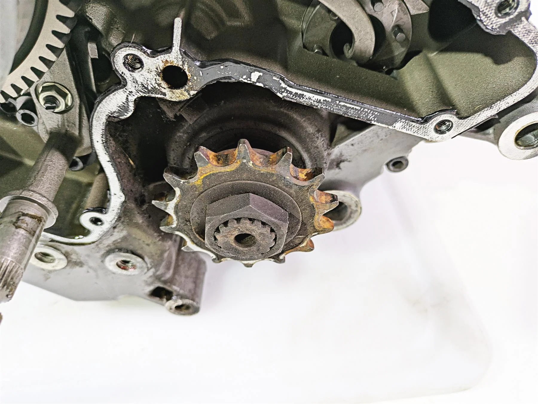 2012 Ducati Streetfighter 848 Bottom End Engine Crank Case Shaft Set 22522851A - Image 8