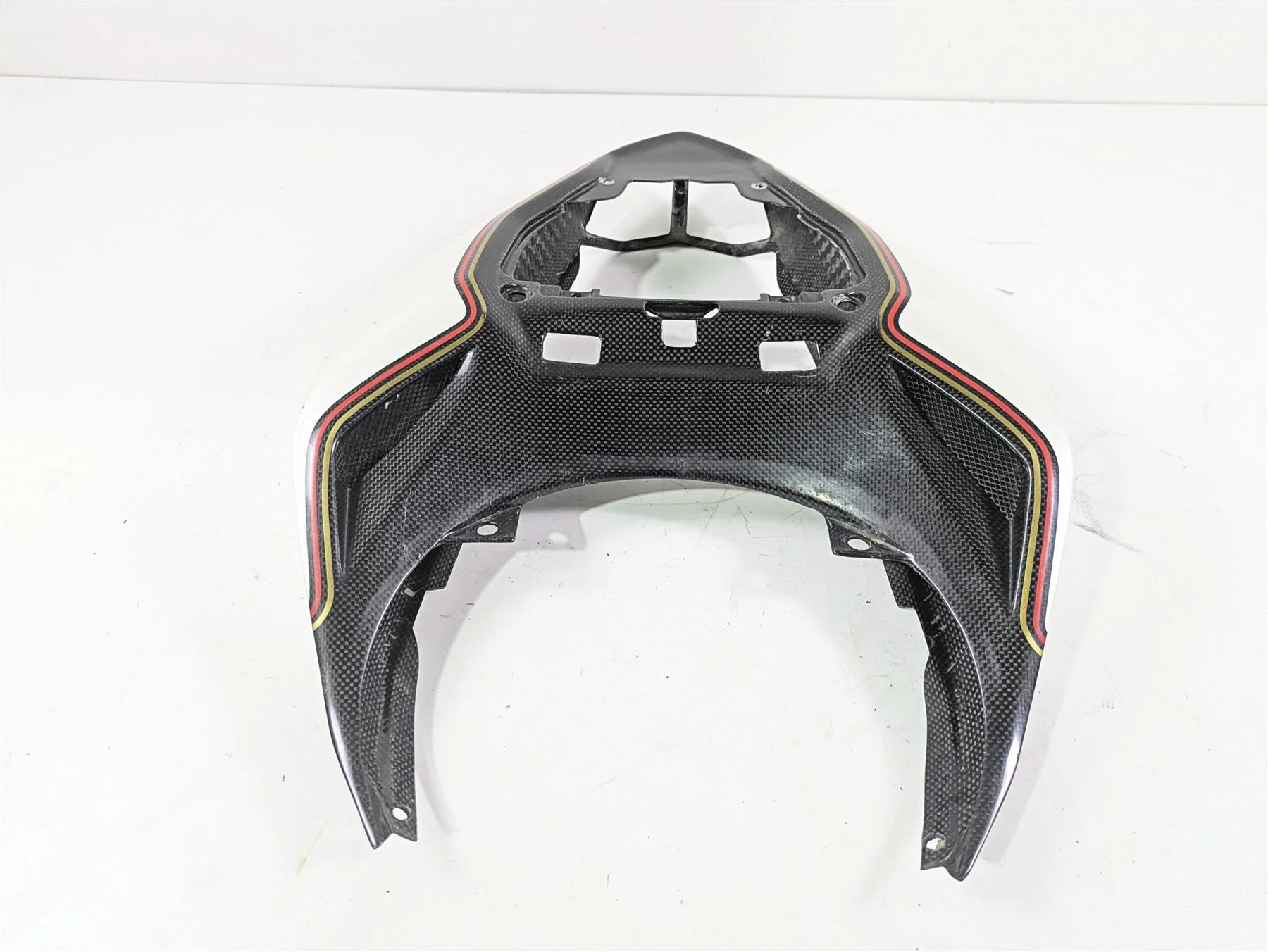 2012 Ducati Streetfighter 848 Carbon Fiber Tail Fairing Cover Cowl 969A07009B - Image 4