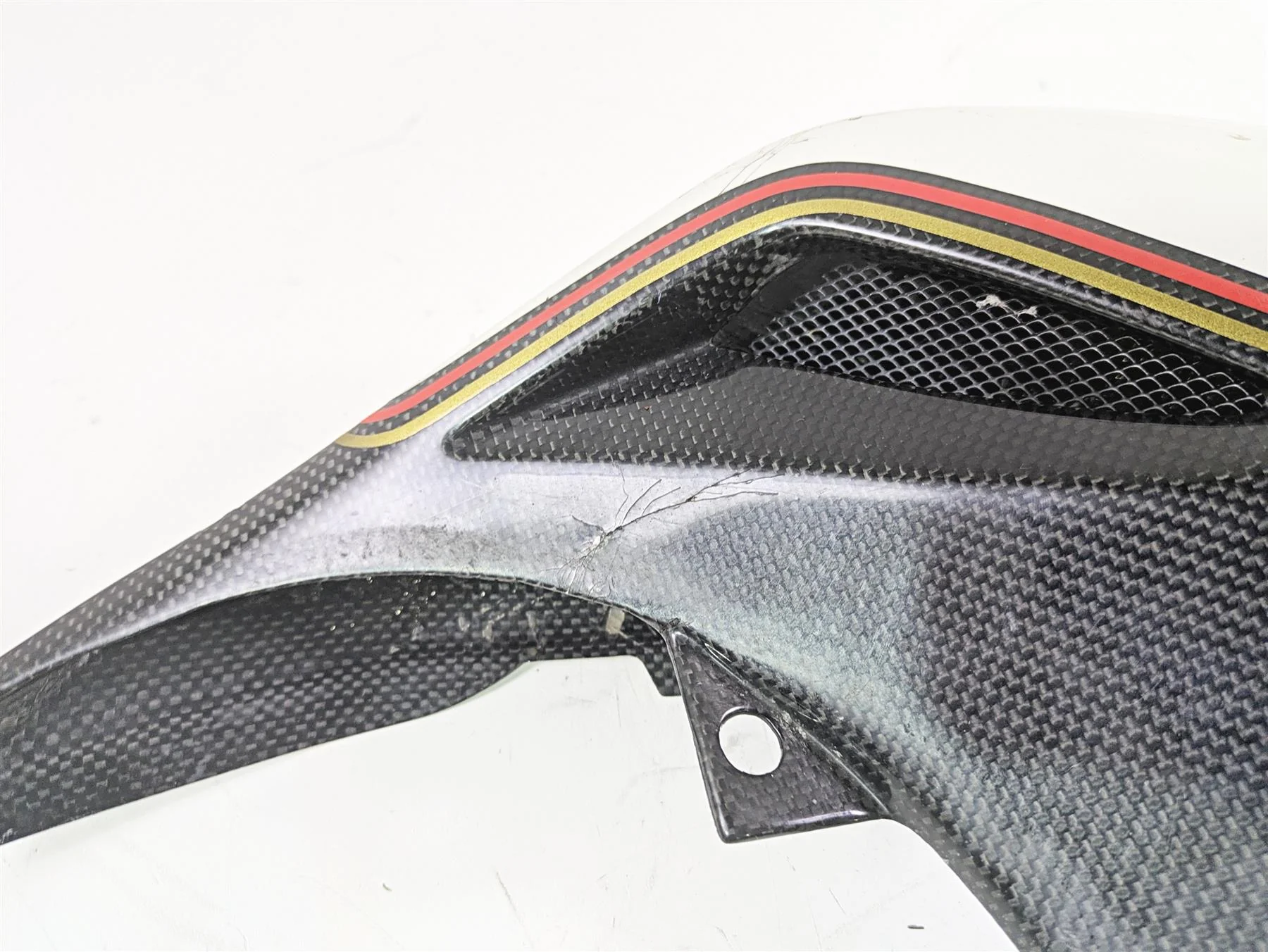 2012 Ducati Streetfighter 848 Carbon Fiber Tail Fairing Cover Cowl 969A07009B - Image 8