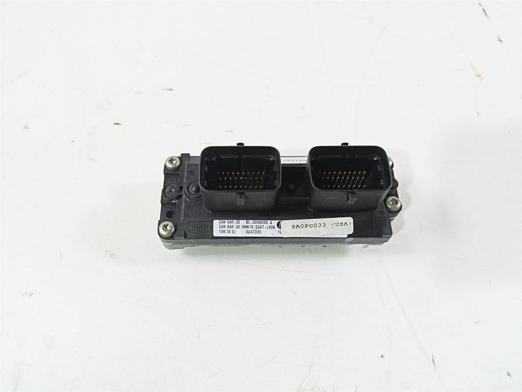 2012 Ducati Streetfighter 848 Cdi Ecu Ecm Engine Control Module 28642201C - Image 4