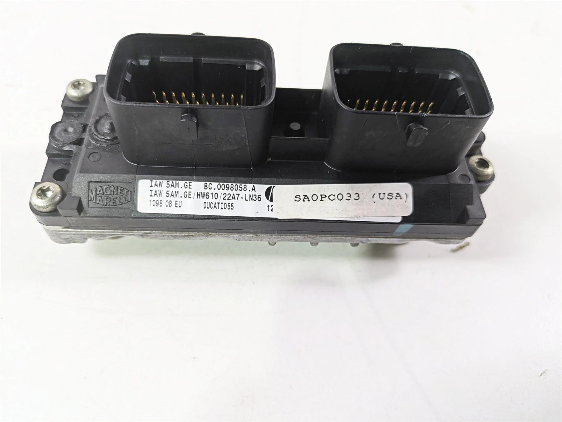 2012 Ducati Streetfighter 848 Cdi Ecu Ecm Engine Control Module 28642201C - Image 8
