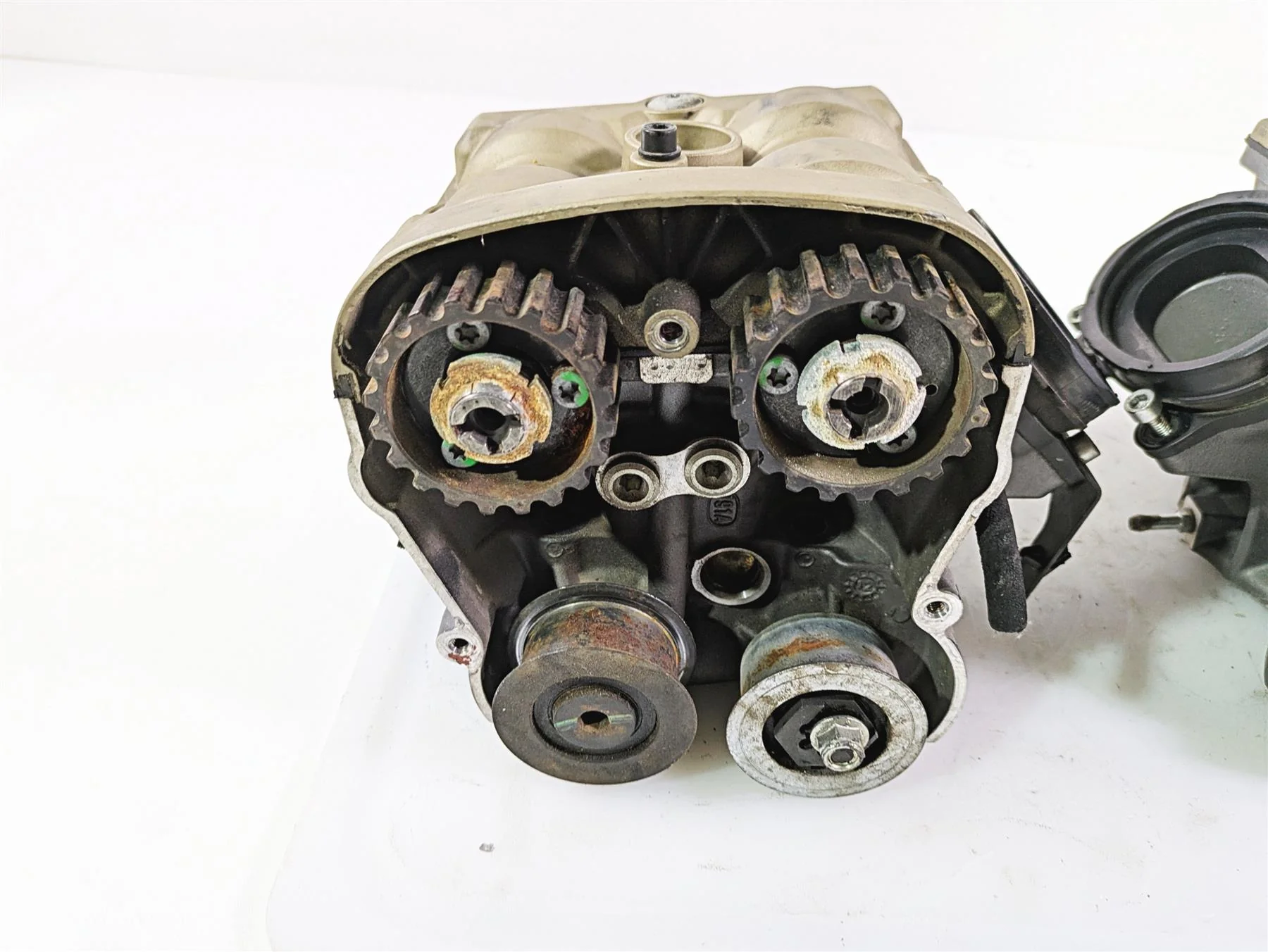 2012 Ducati Streetfighter 848 Cylinderhead Cylinder Heads 30123301AB 30122782AB - Image 10