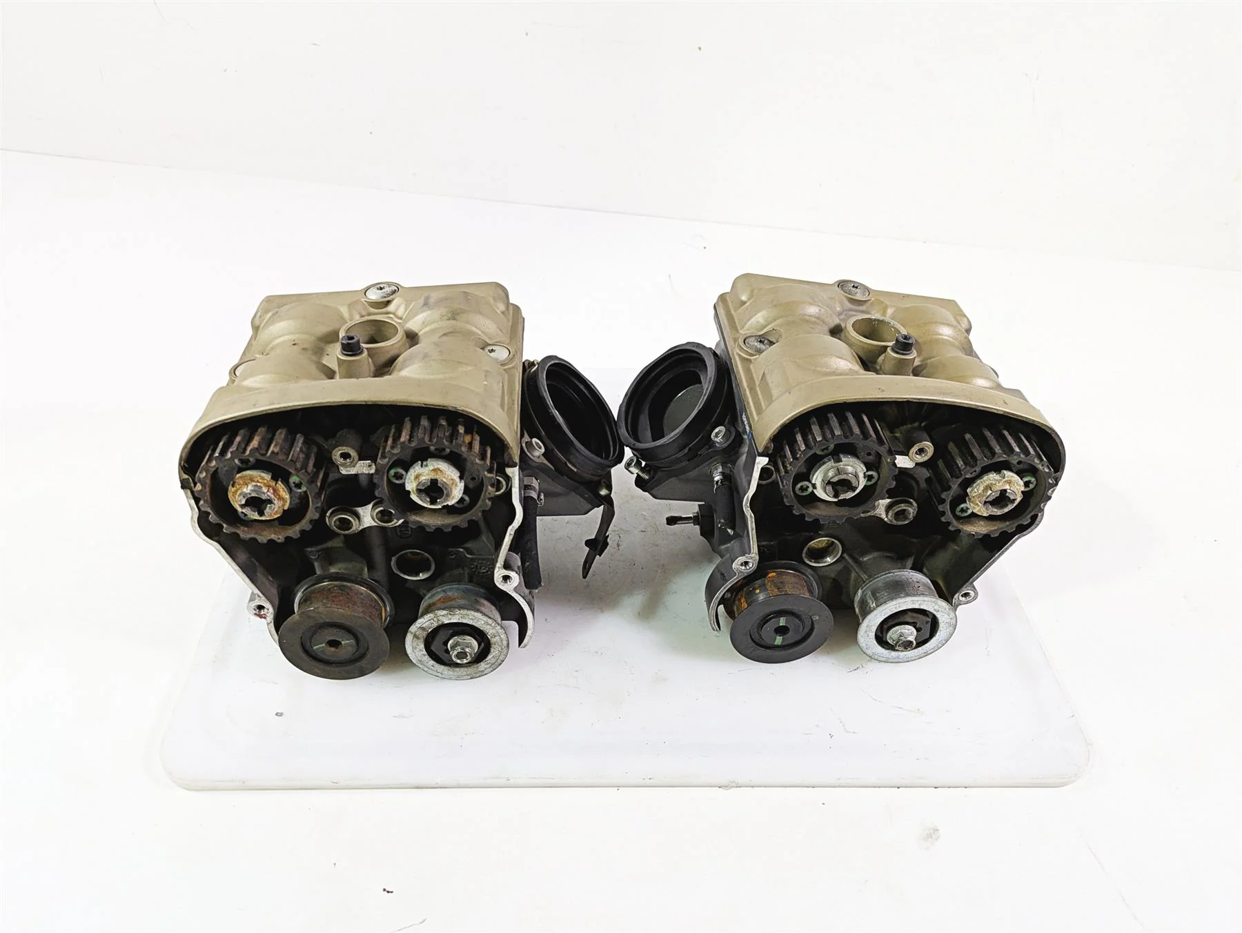 2012 Ducati Streetfighter 848 Cylinderhead Cylinder Heads 30123301AB 30122782AB - Image 2