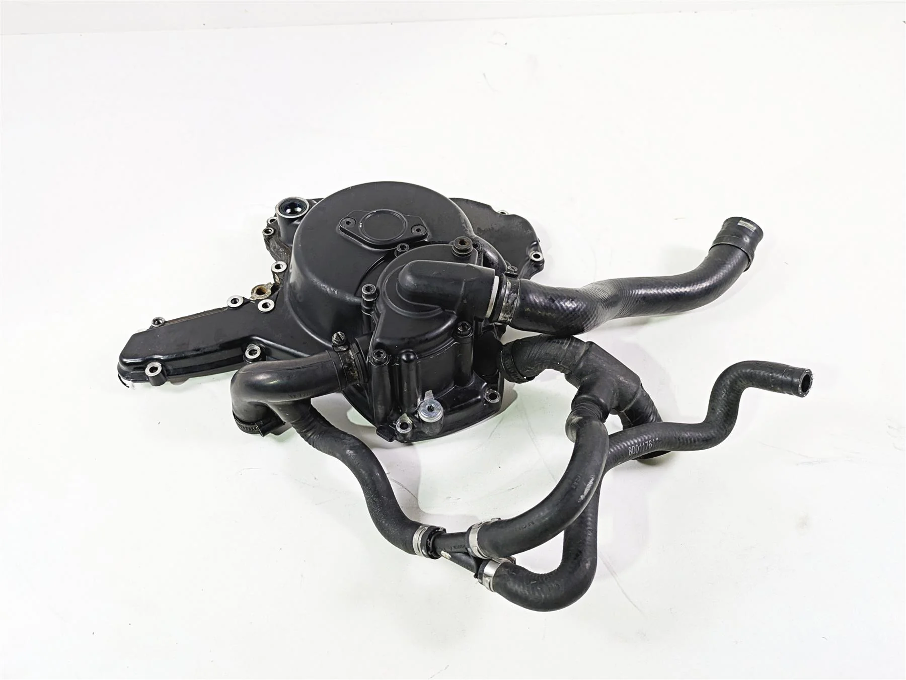2012 Ducati Streetfighter 848 Engine Stator Water Pump Cover Set 24220882BC - Image 3