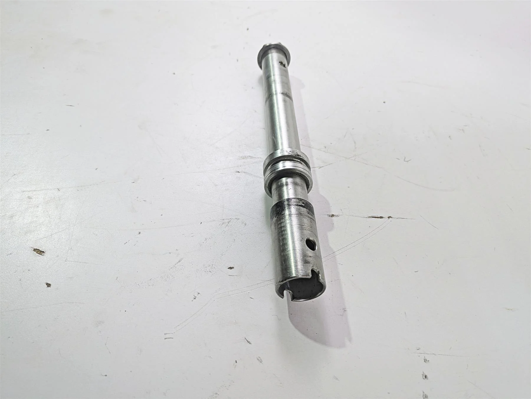 2012 Ducati Streetfighter 848 Front Axle Wheel Spindle 25mm 81910431A - Image 3