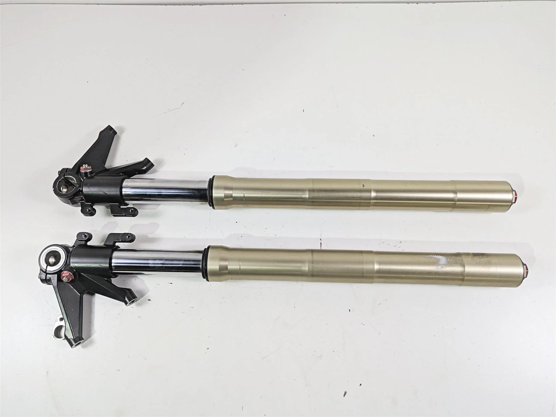 2012 Ducati Streetfighter 848 Front Fork Leg Set 34420431B 34520431B