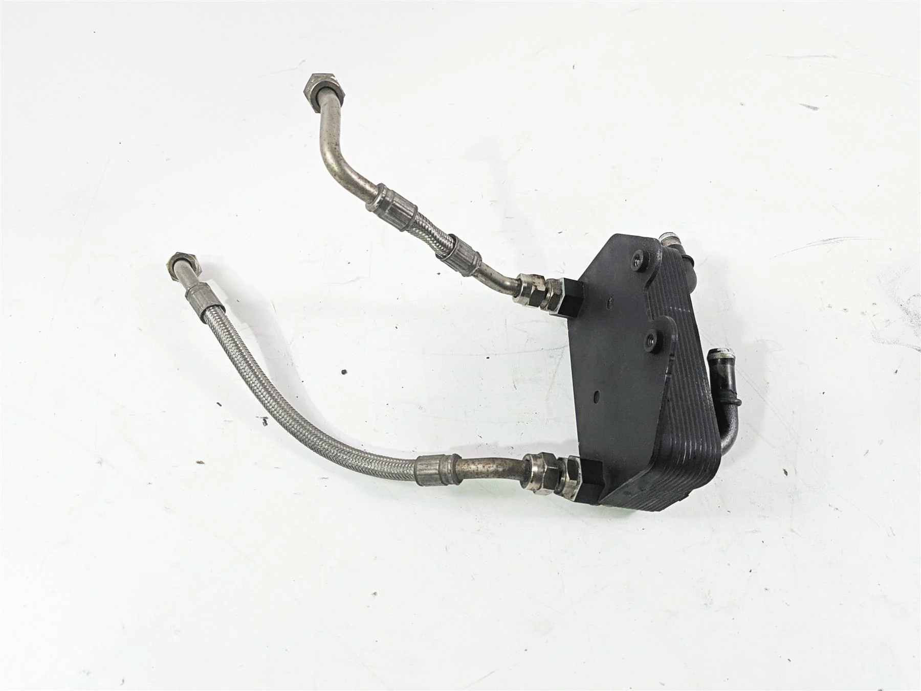 2012 Ducati Streetfighter 848 Oil Cooler & Lines Set 54710011A