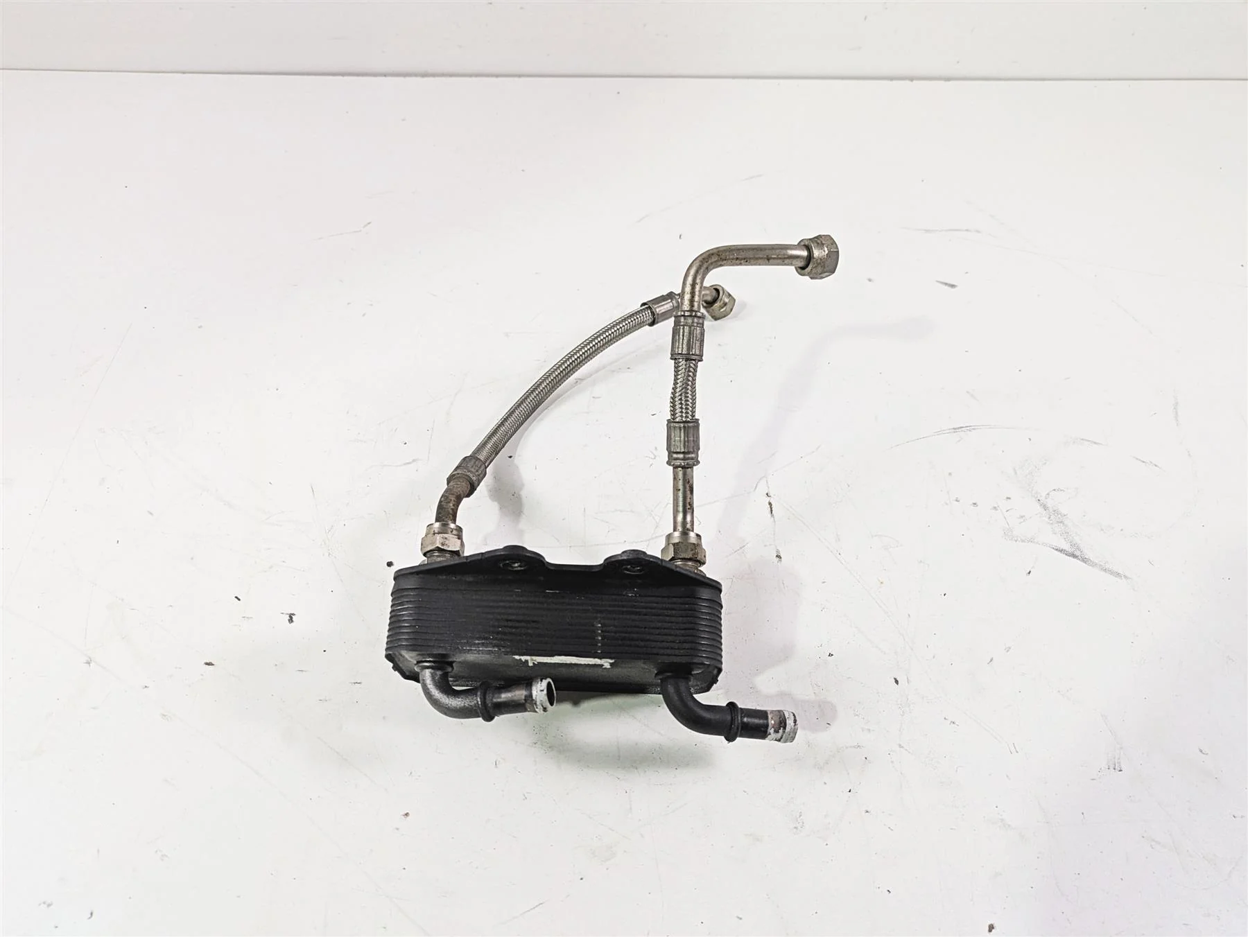 2012 Ducati Streetfighter 848 Oil Cooler & Lines Set 54710011A - Image 10