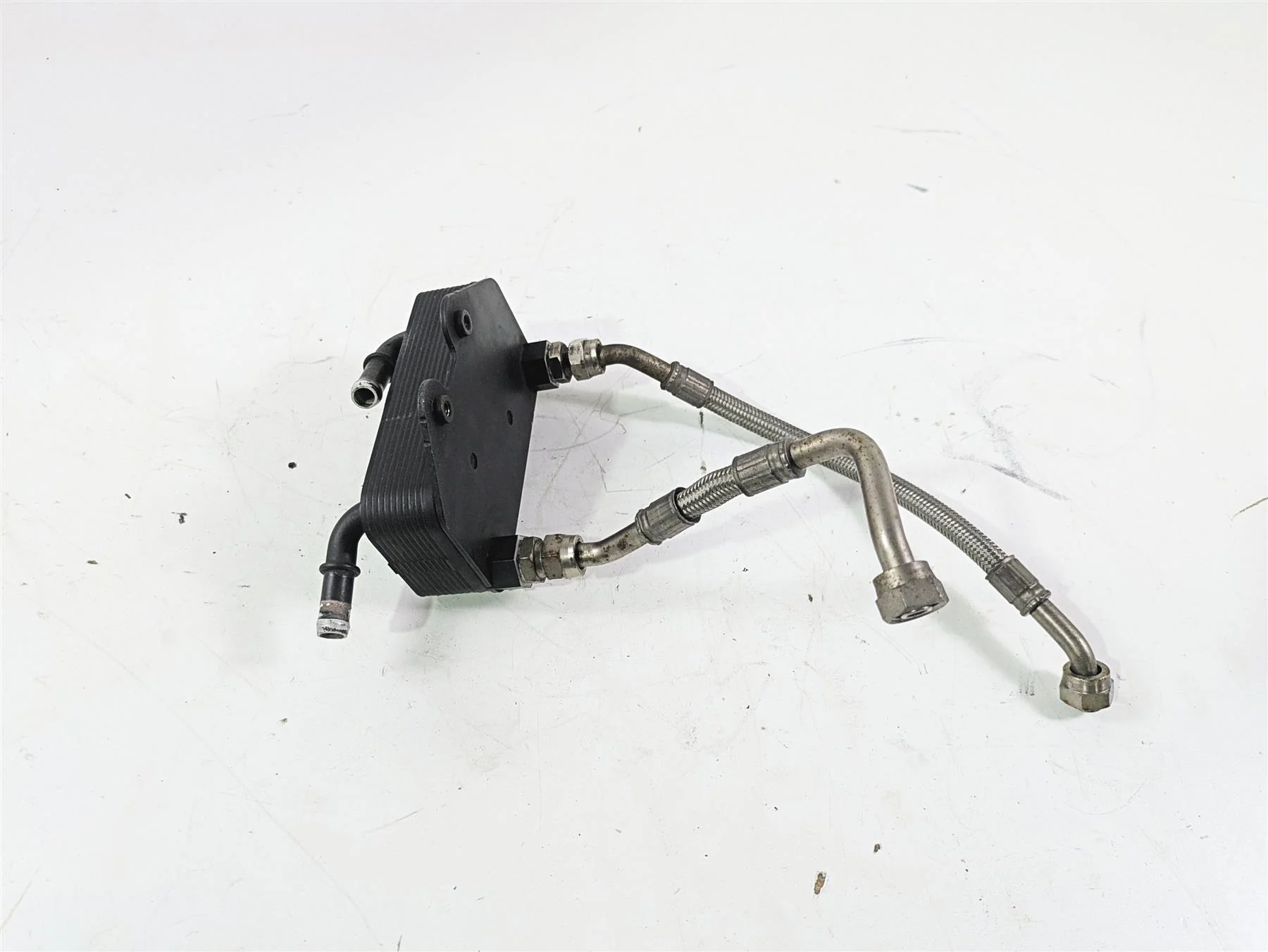 2012 Ducati Streetfighter 848 Oil Cooler & Lines Set 54710011A - Image 11