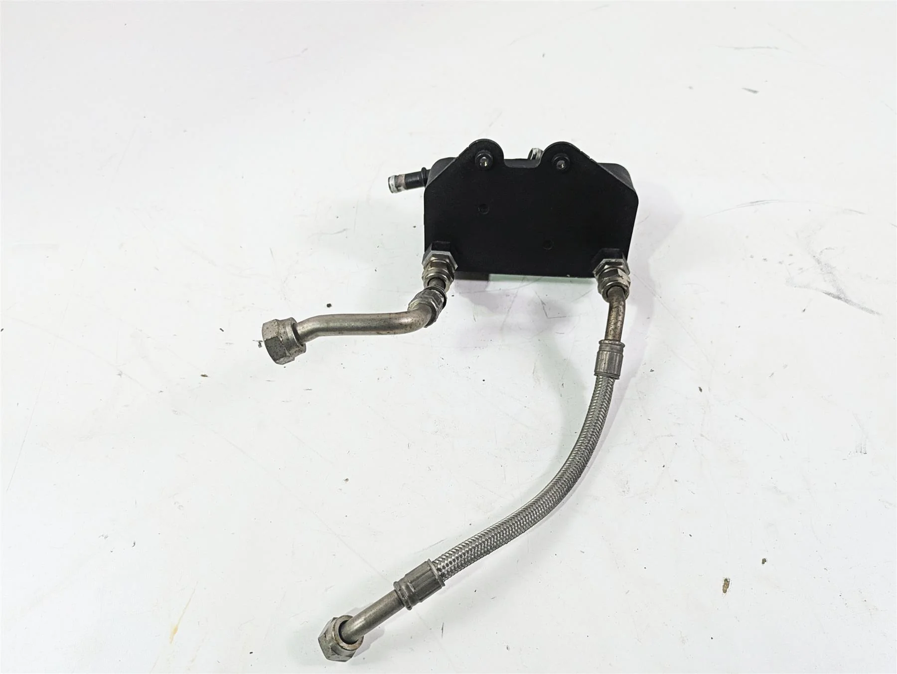 2012 Ducati Streetfighter 848 Oil Cooler & Lines Set 54710011A - Image 12