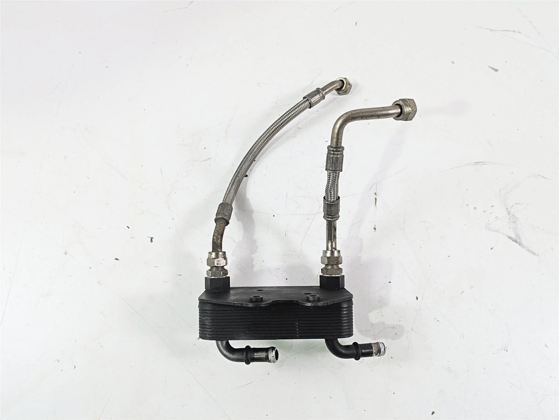 2012 Ducati Streetfighter 848 Oil Cooler & Lines Set 54710011A - Image 2