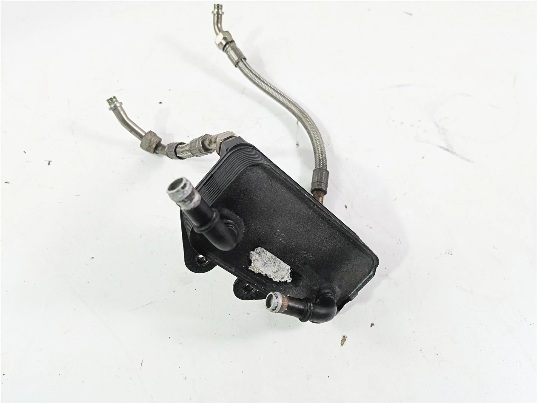 2012 Ducati Streetfighter 848 Oil Cooler & Lines Set 54710011A - Image 7