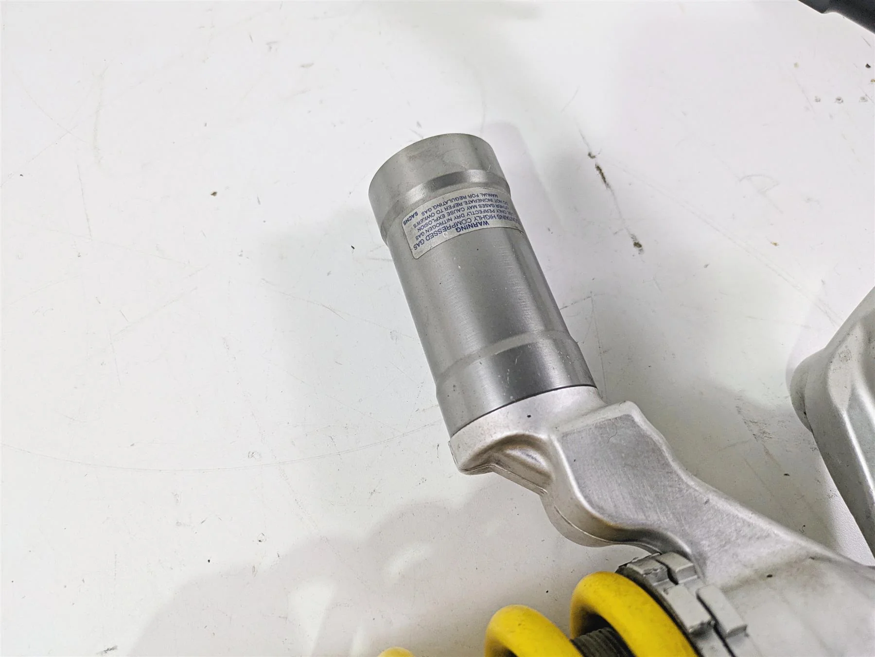 2012 Ducati Streetfighter 848 Rear Shock Damper Sachs 36521002A - Image 8