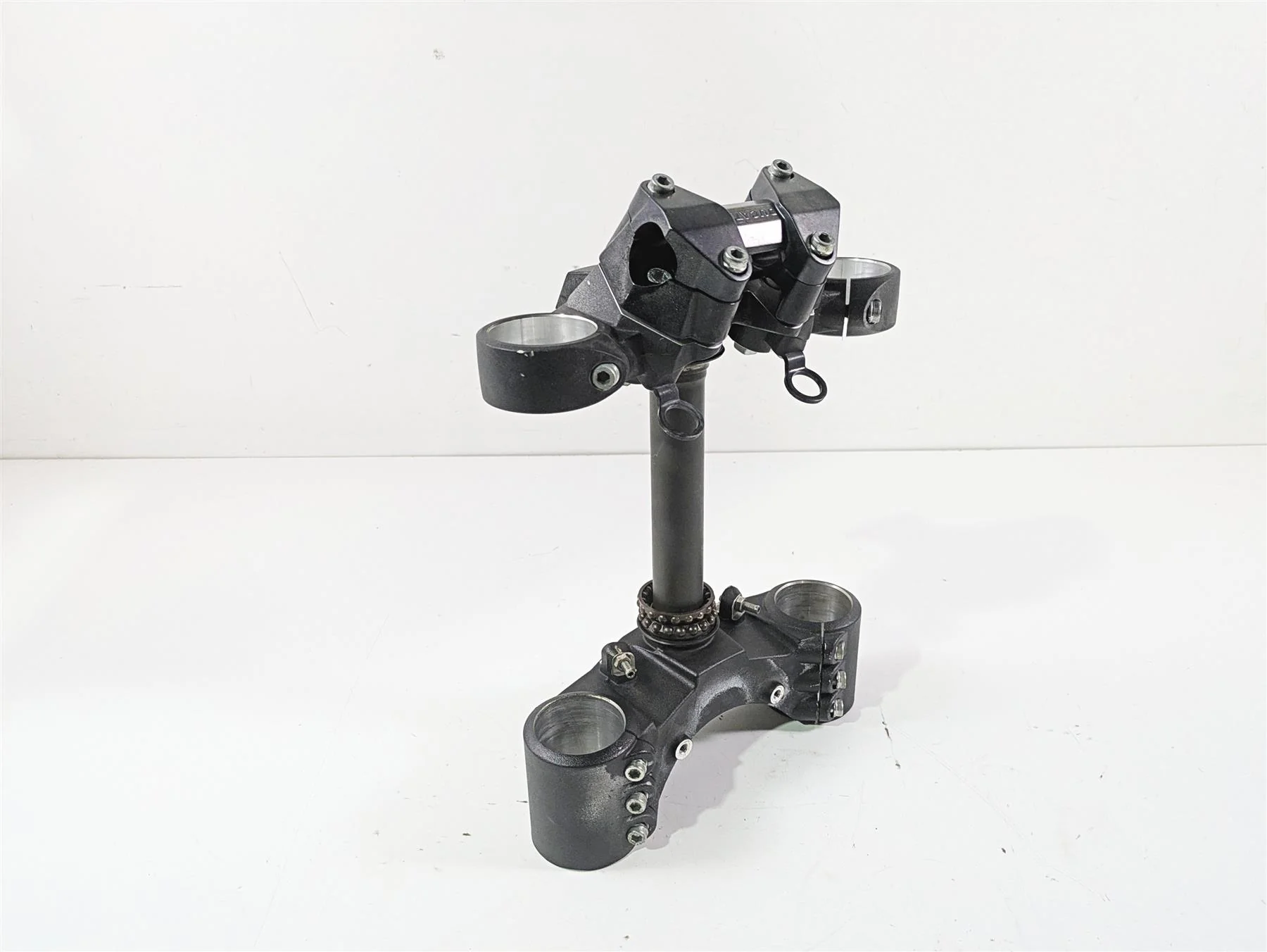 2012 Ducati Streetfighter 848 Upper Lower Triple Tree & Riser Set 34220561A - Image 12