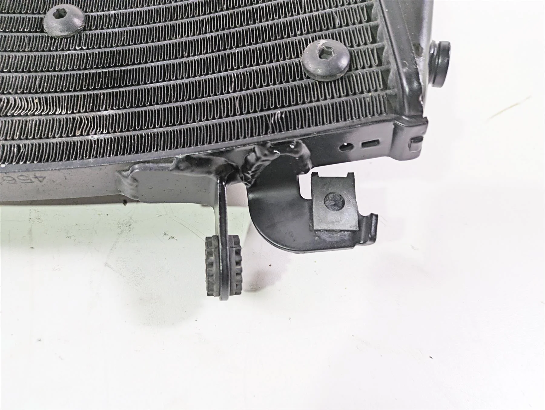 2012 Ducati Streetfighter 848 Upper Radiator Fans Reservoir Hoses 54840831A - Image 8